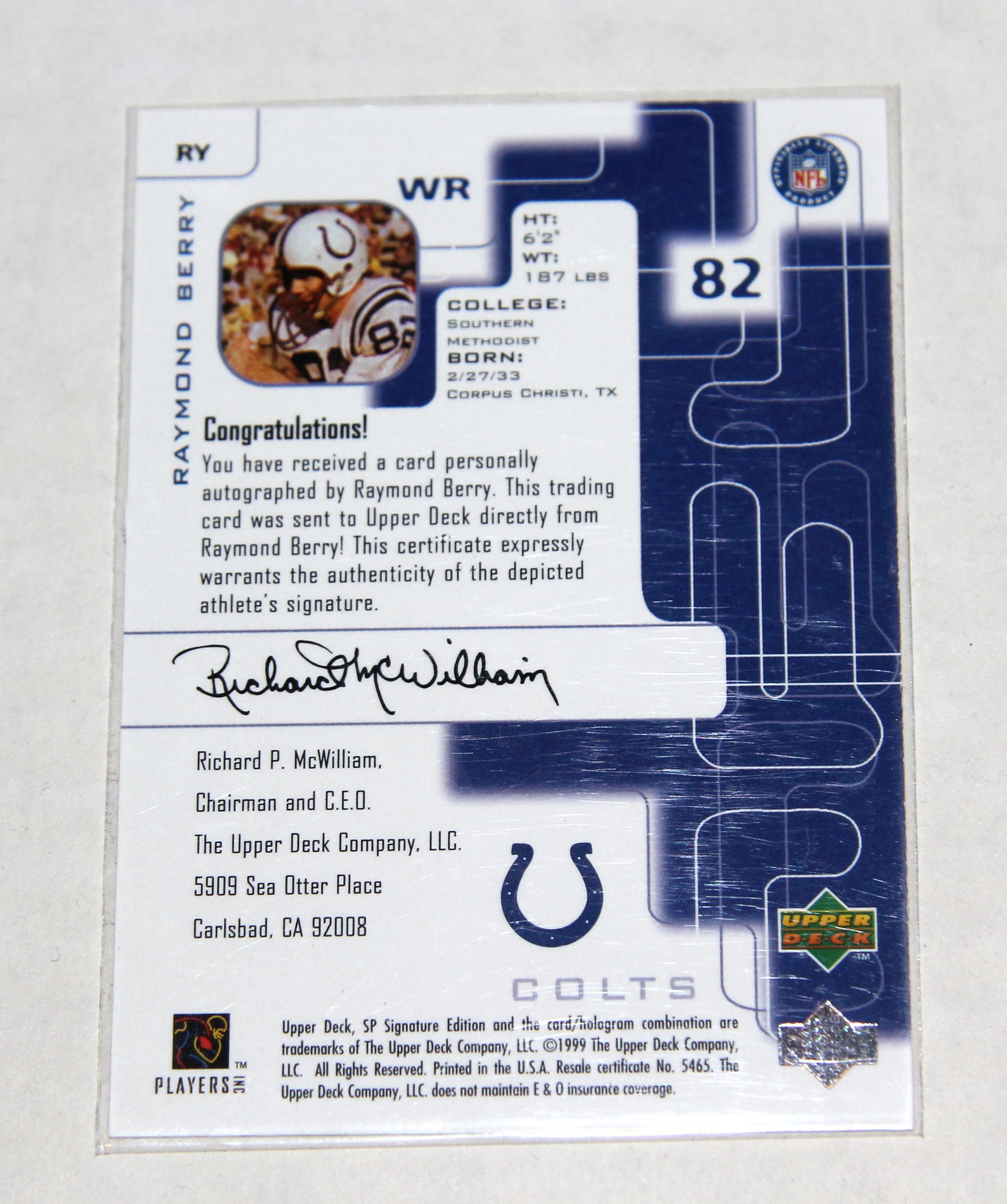 Collection of Football Sports Cards