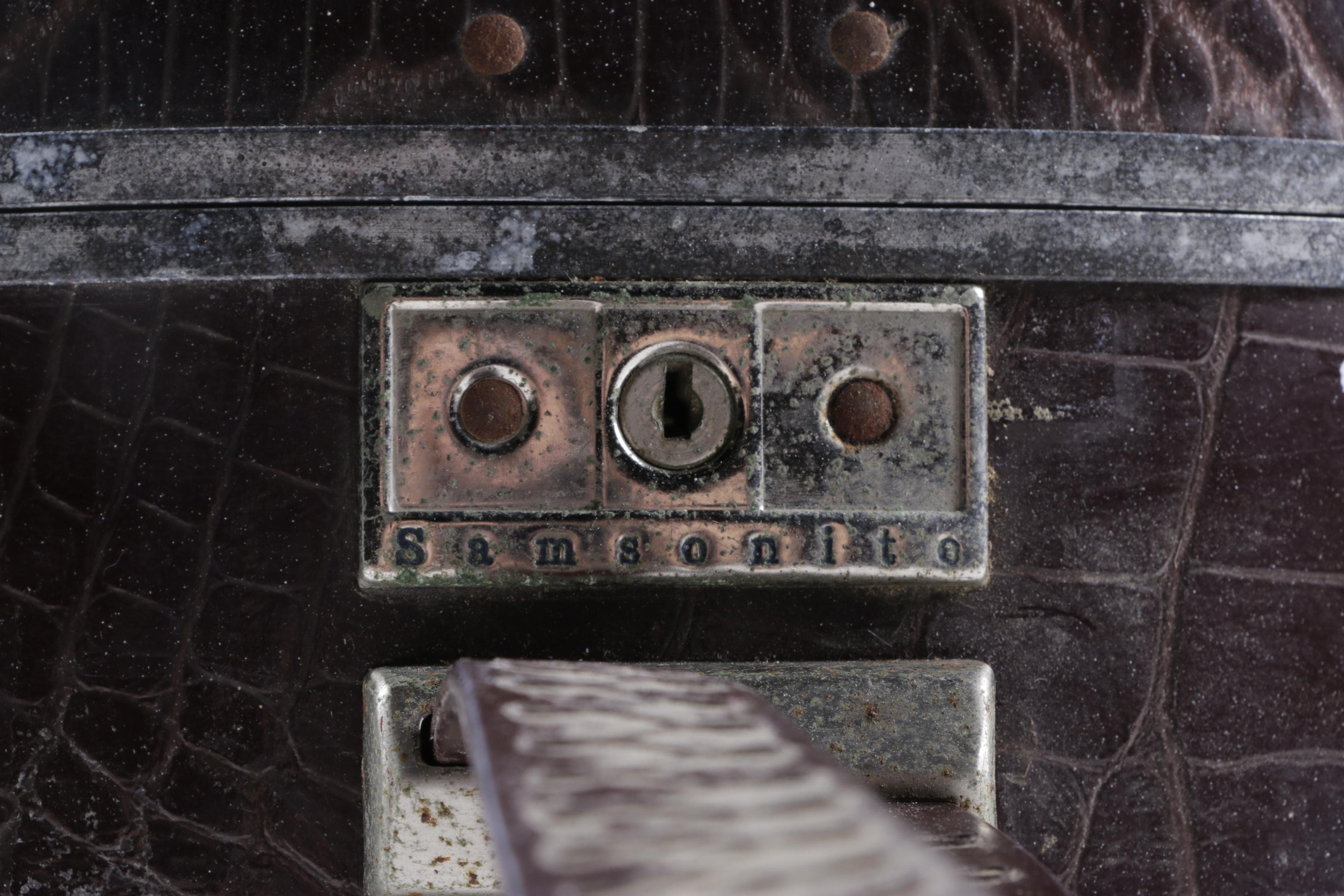 Vintage Luggage Featuring Samsonite