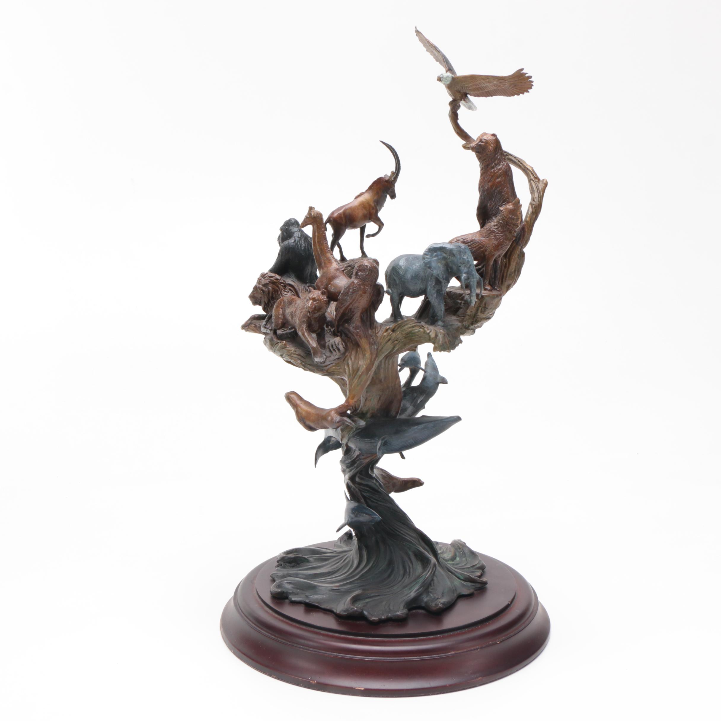 Sculpture After Steven D. Lord "Guardians of the World"