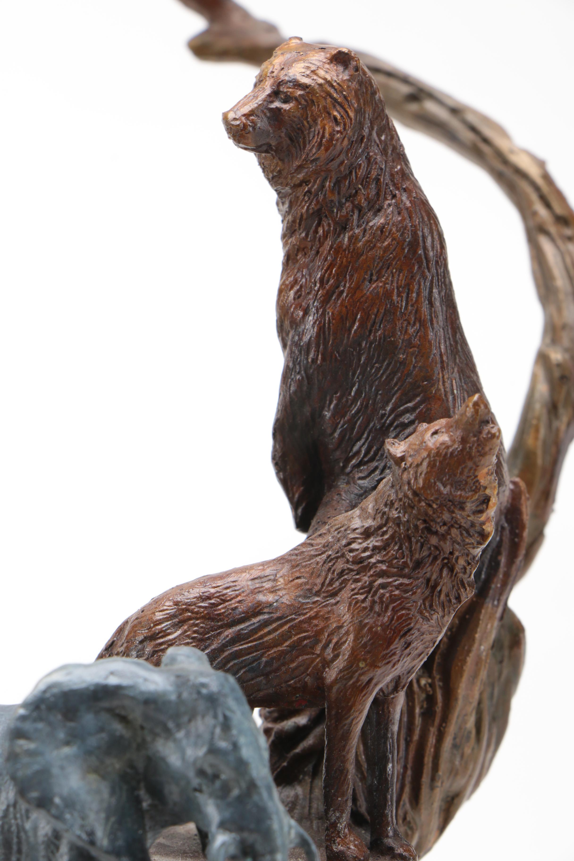 Sculpture After Steven D. Lord "Guardians of the World"