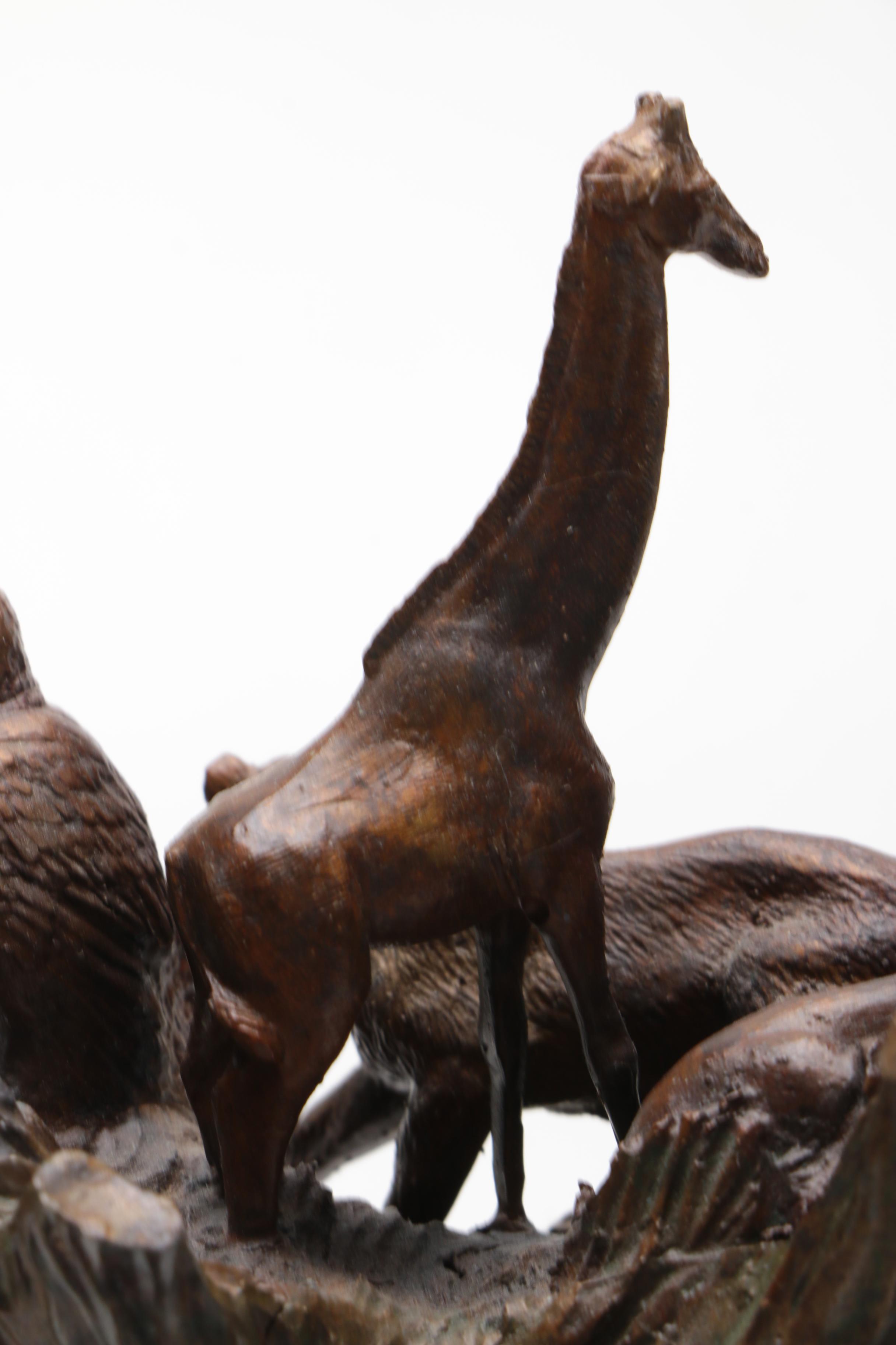 Sculpture After Steven D. Lord "Guardians of the World"