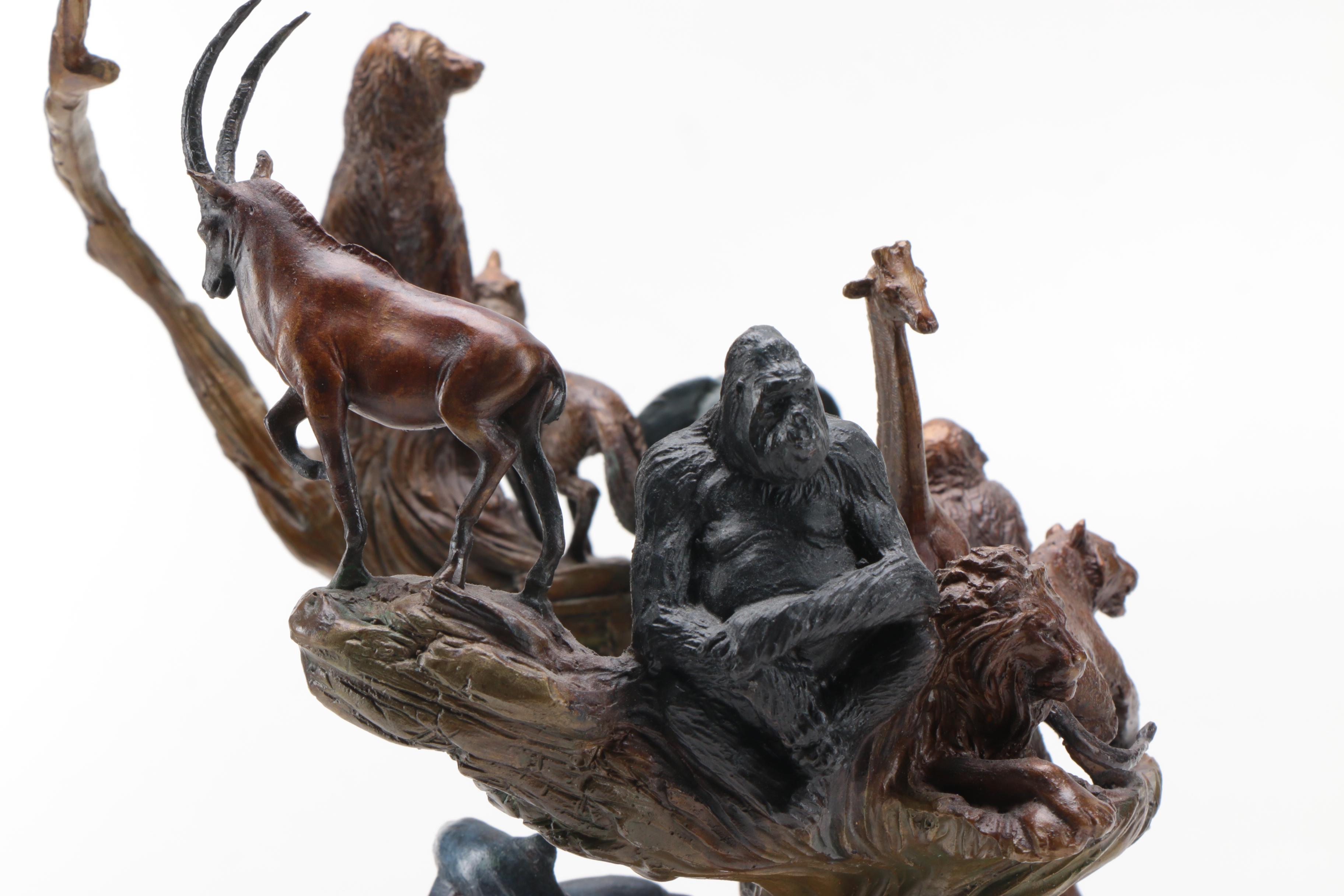 Sculpture After Steven D. Lord "Guardians of the World"