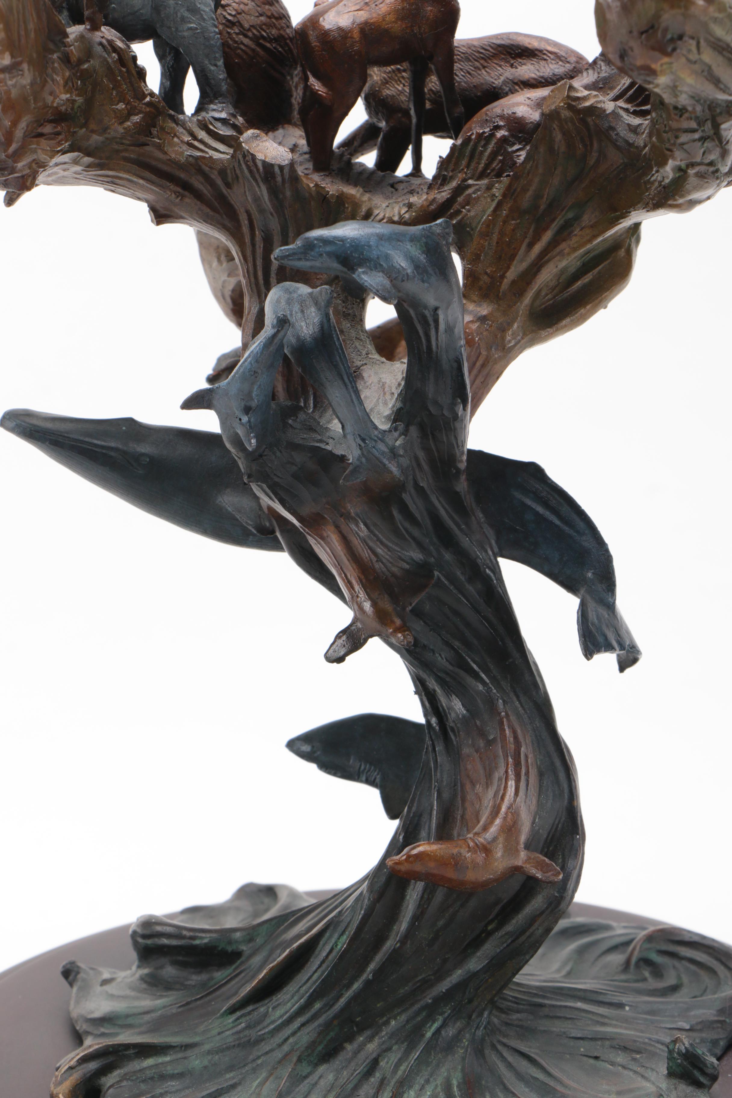 Sculpture After Steven D. Lord "Guardians of the World"