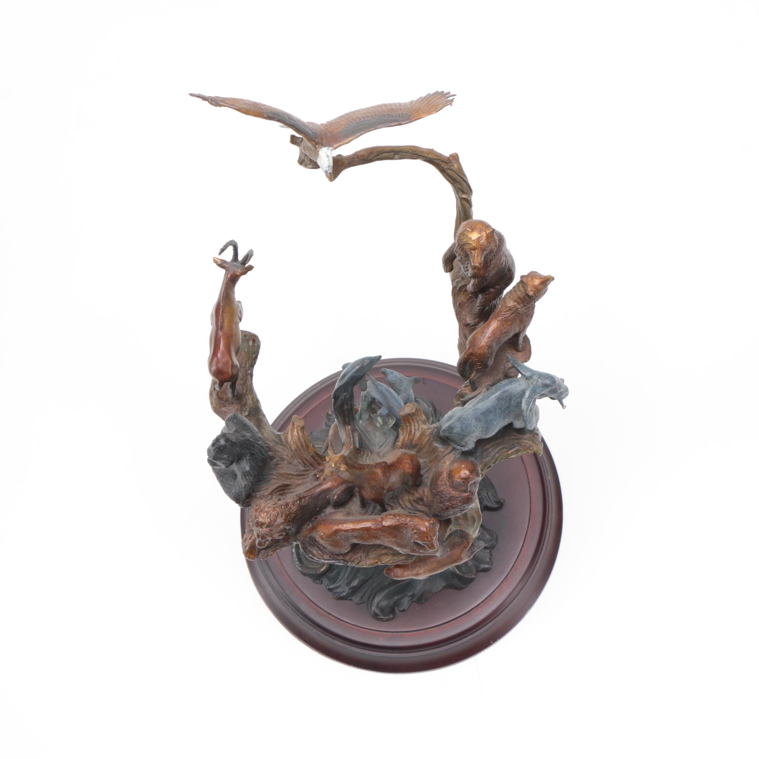 Sculpture After Steven D. Lord "Guardians of the World"