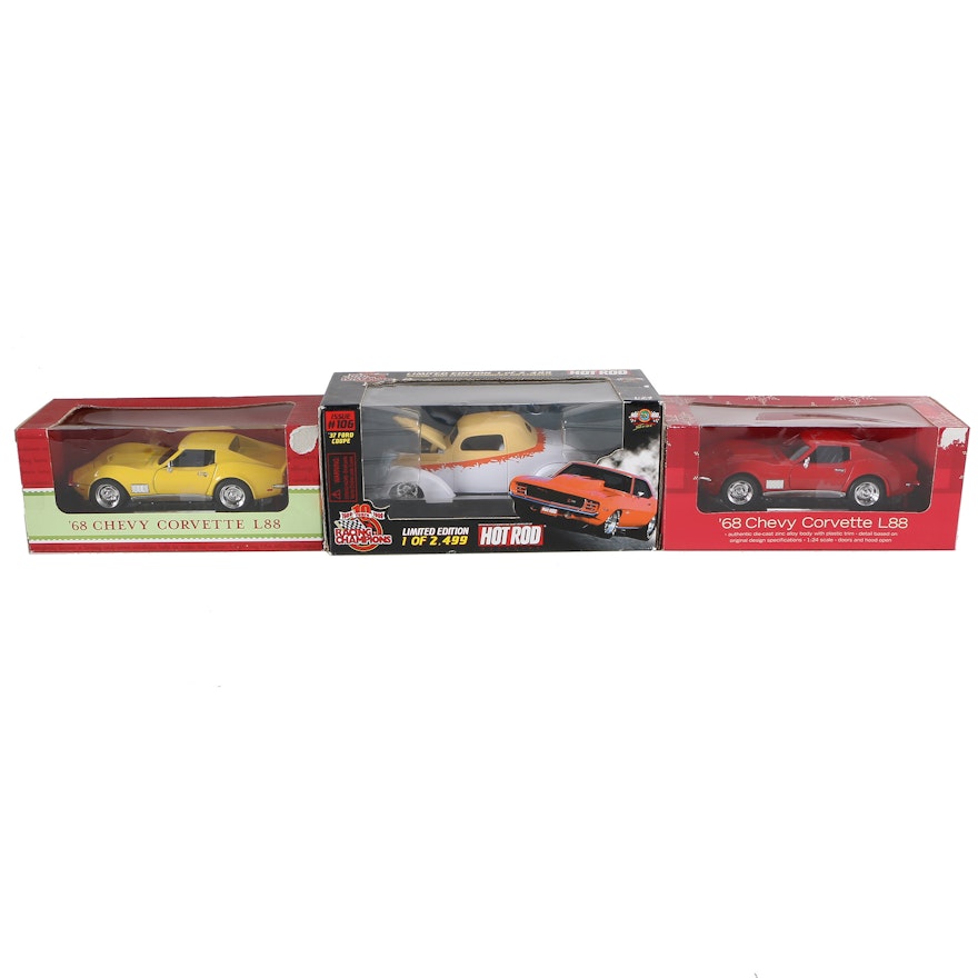 Collection of 1:24 Scale Replica Cars