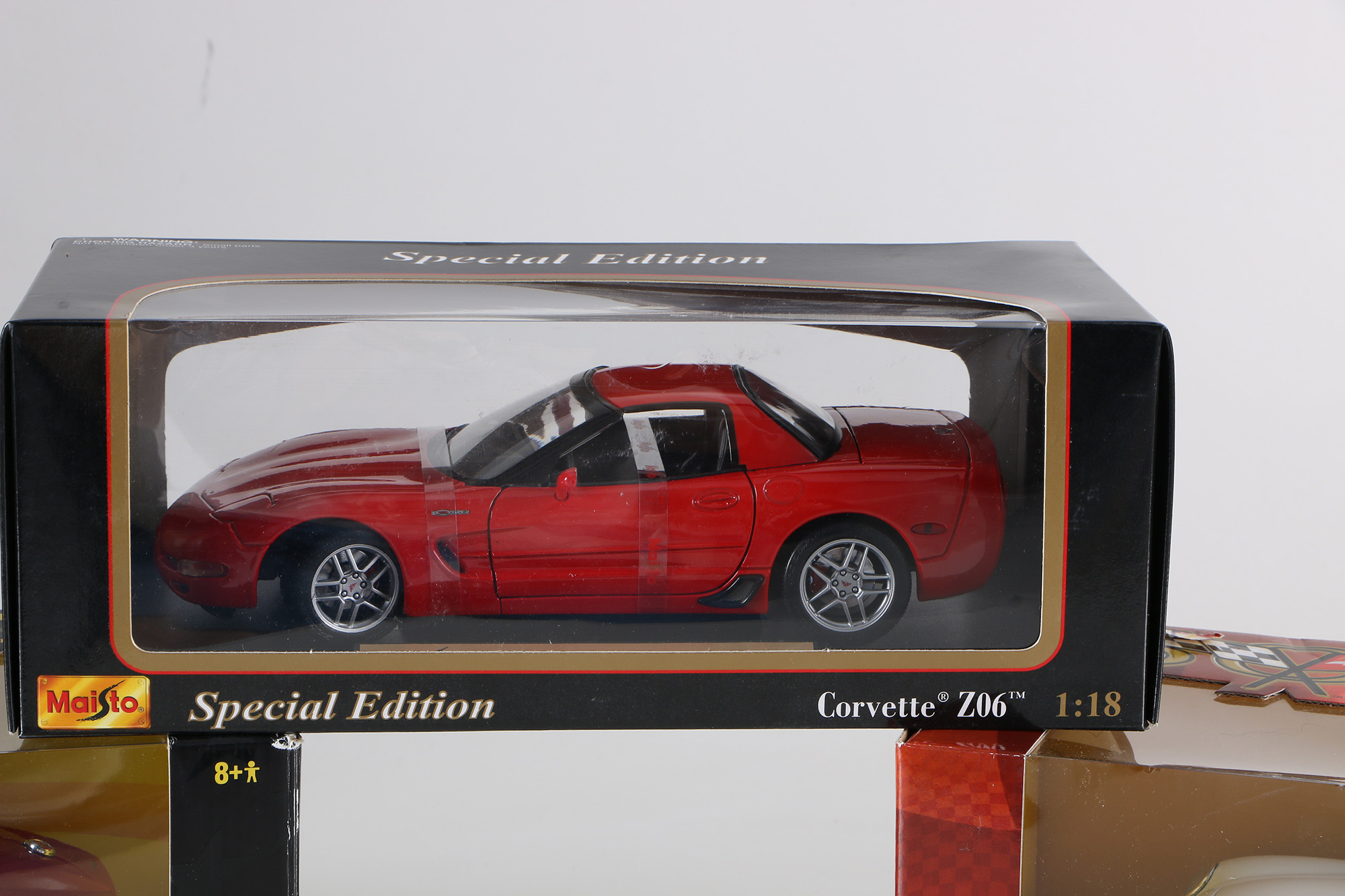 Maisto and American Muscle Die Cast Corvette Model Cars