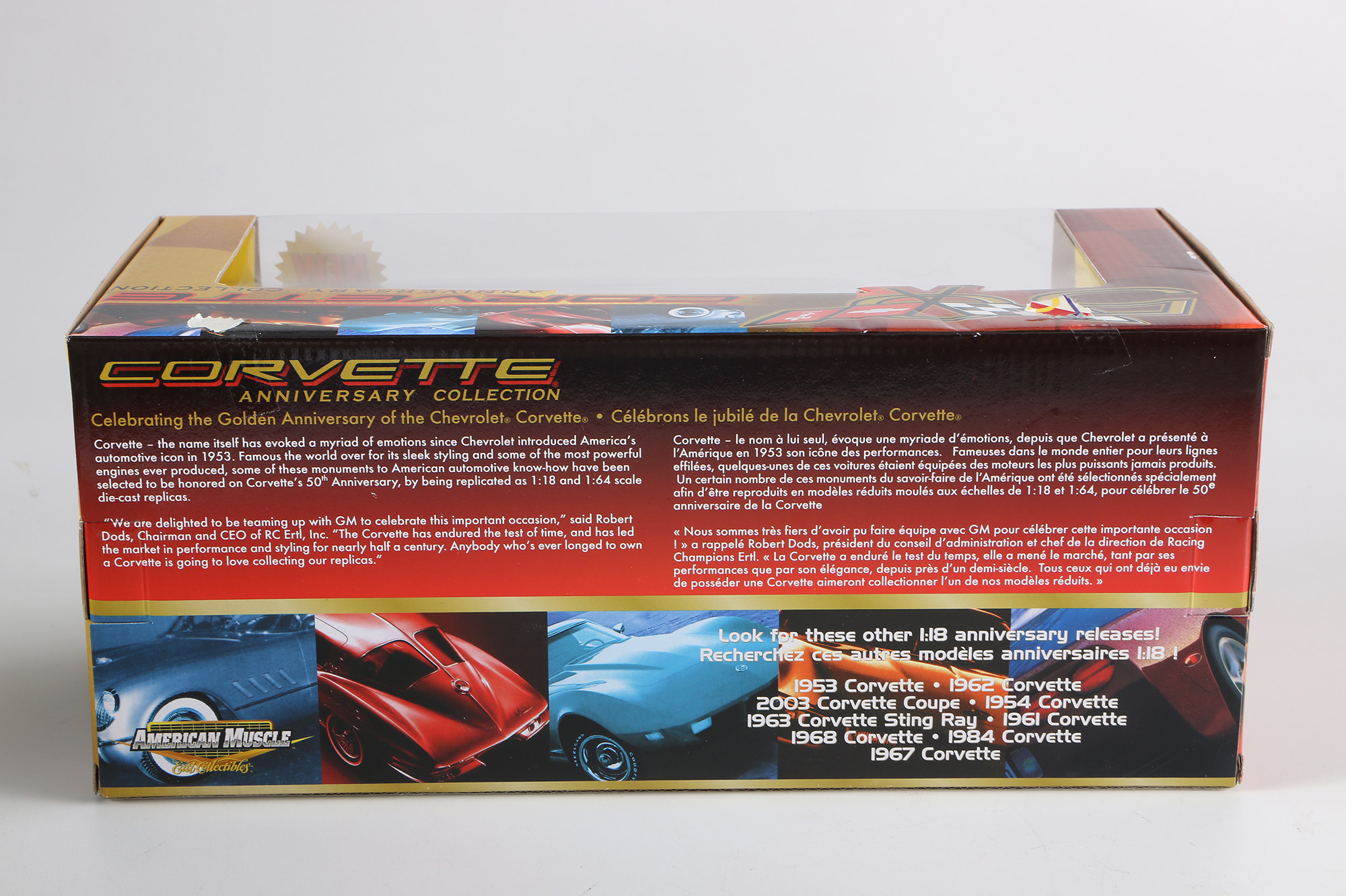 Maisto and American Muscle Die Cast Corvette Model Cars