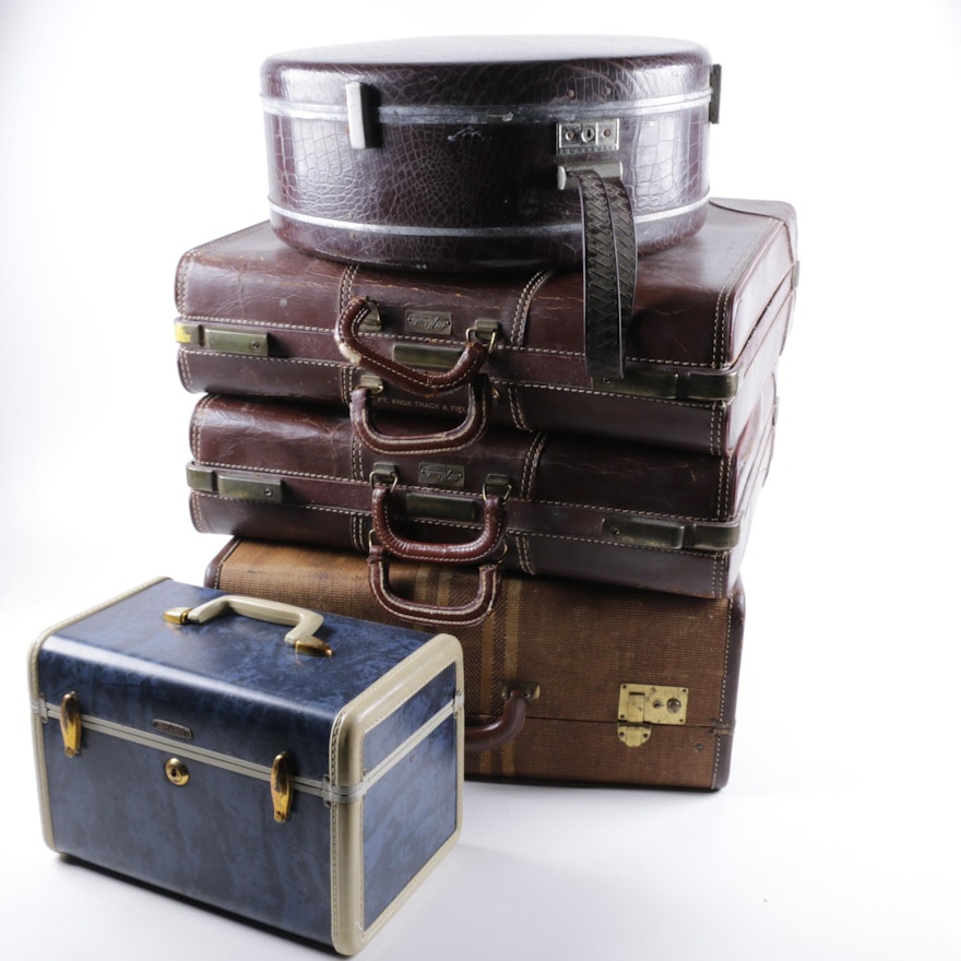 Vintage Luggage Featuring Samsonite