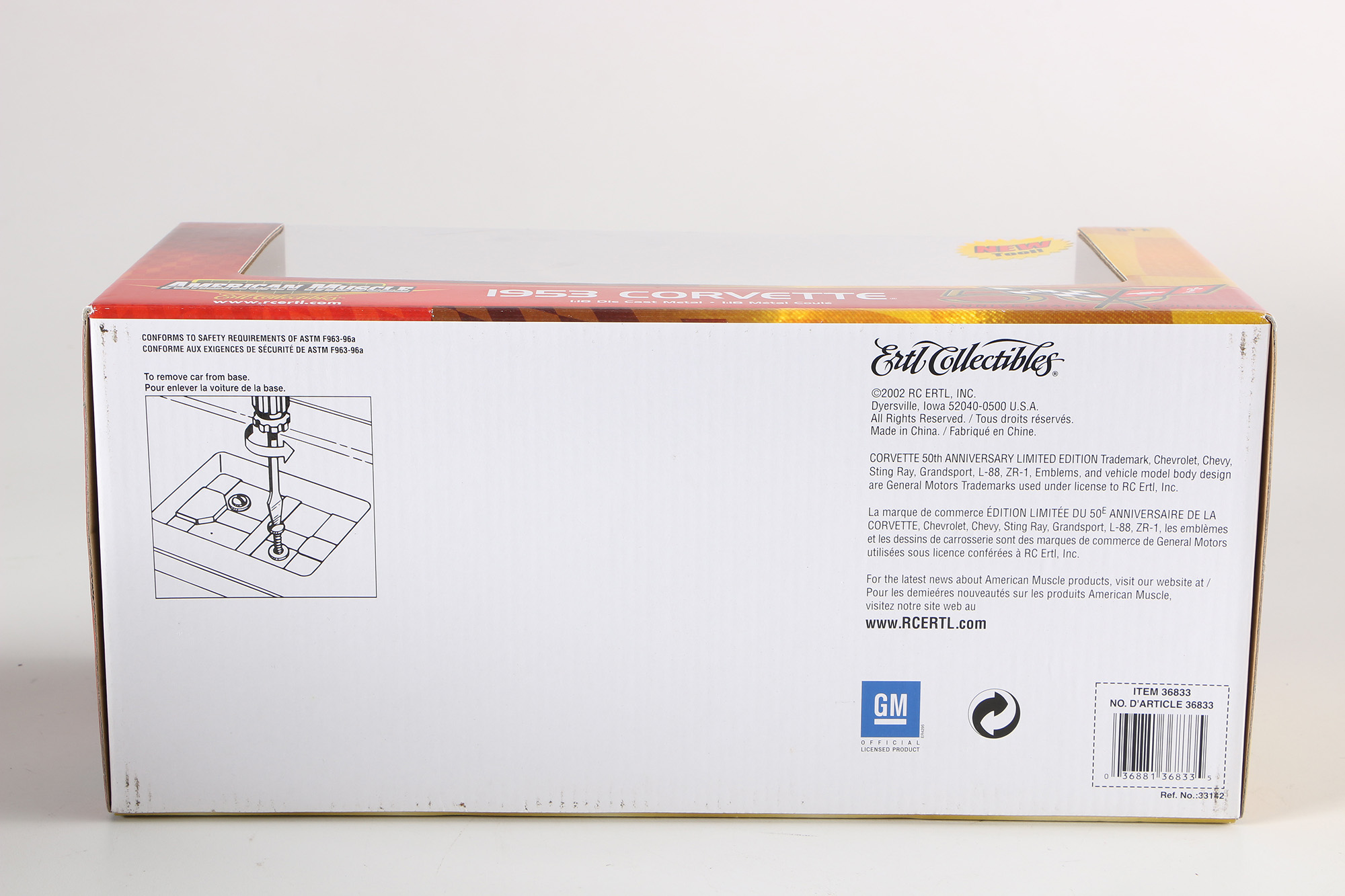 Maisto and American Muscle Die Cast Corvette Model Cars