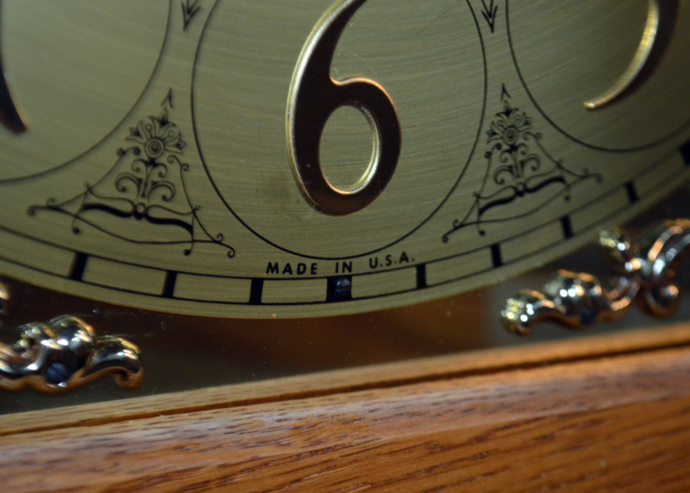 Vintage Ridgeway "Holland" Grandfather Clock