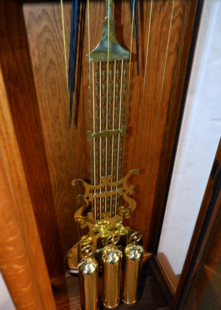 Vintage Ridgeway "Holland" Grandfather Clock