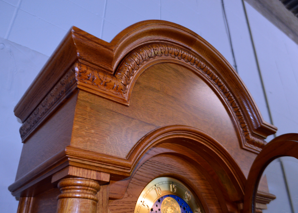 Vintage Ridgeway "Holland" Grandfather Clock