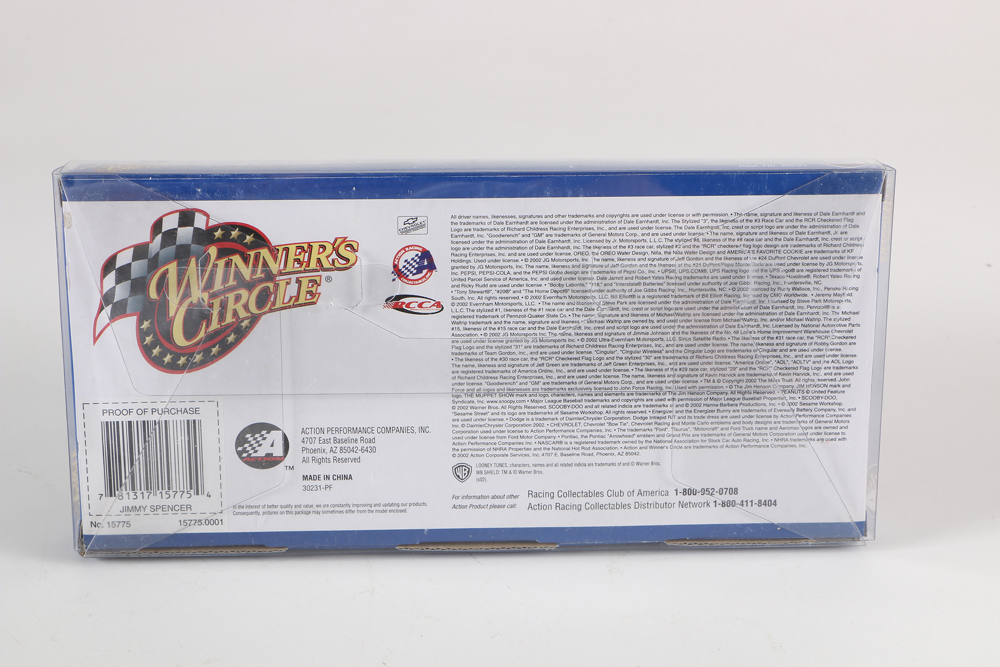 Winner's Circle Model Racing Cars