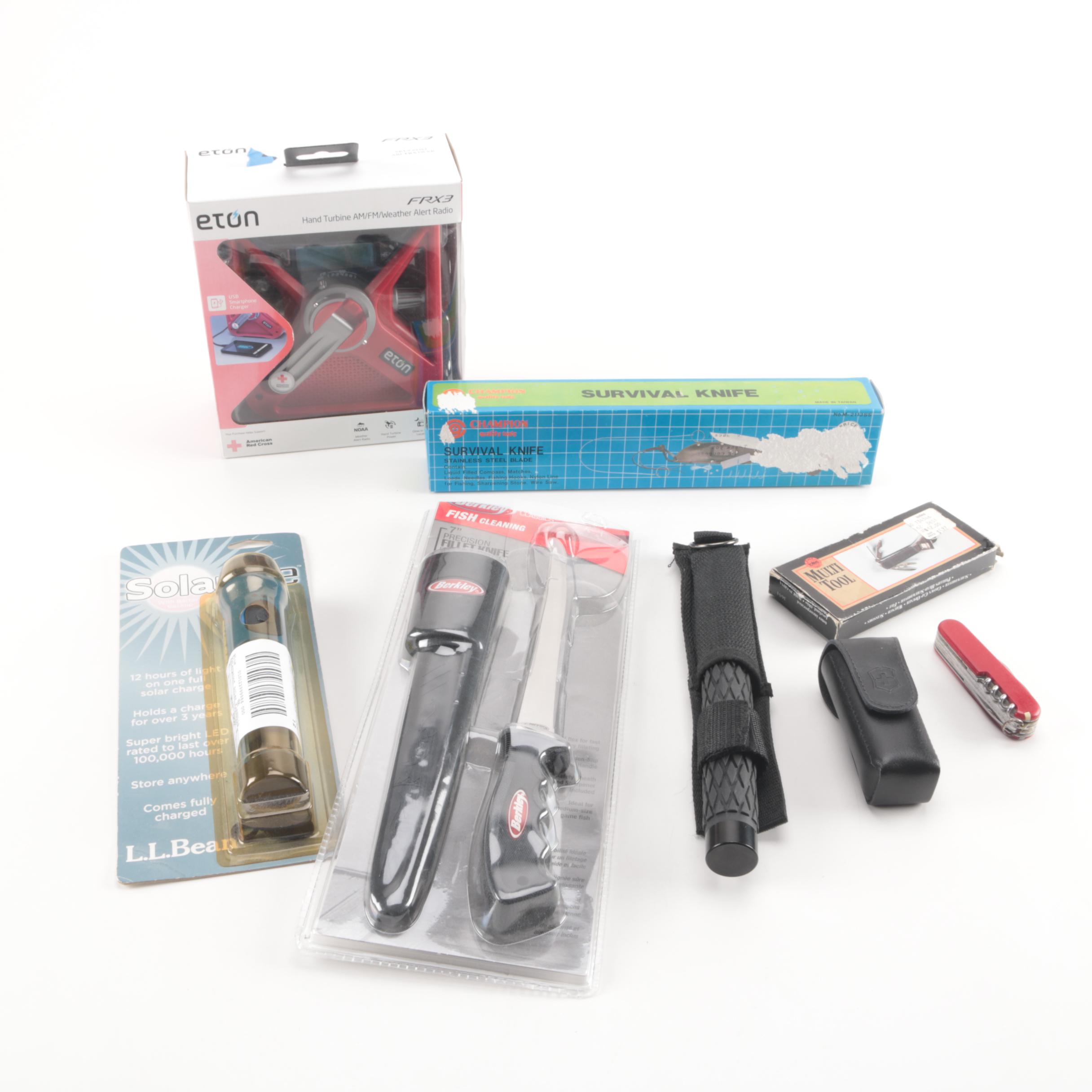 Assorted Survival Equipment