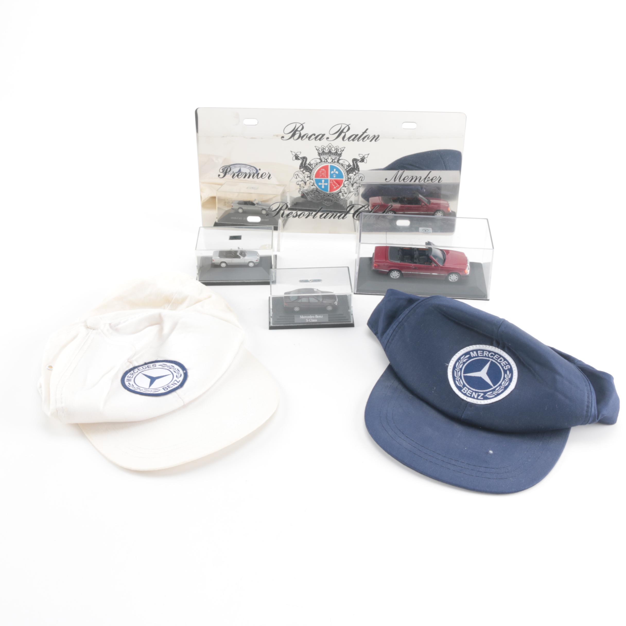 Mercedes-Benz Display Cars and Caps