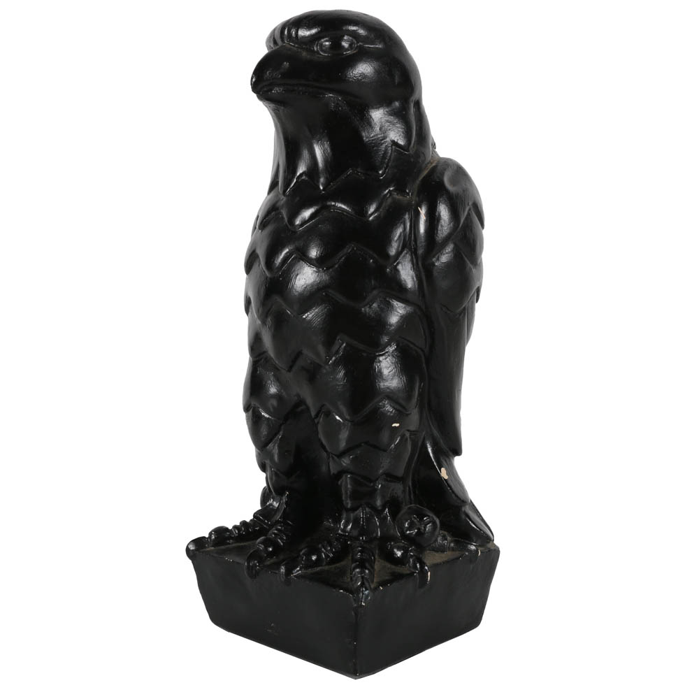 Plaster Sculpture Replica of Maltese Falcon