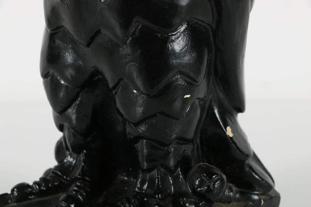 Plaster Sculpture Replica of Maltese Falcon