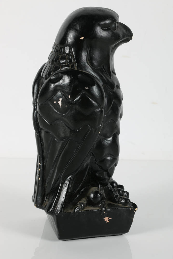 Plaster Sculpture Replica of Maltese Falcon