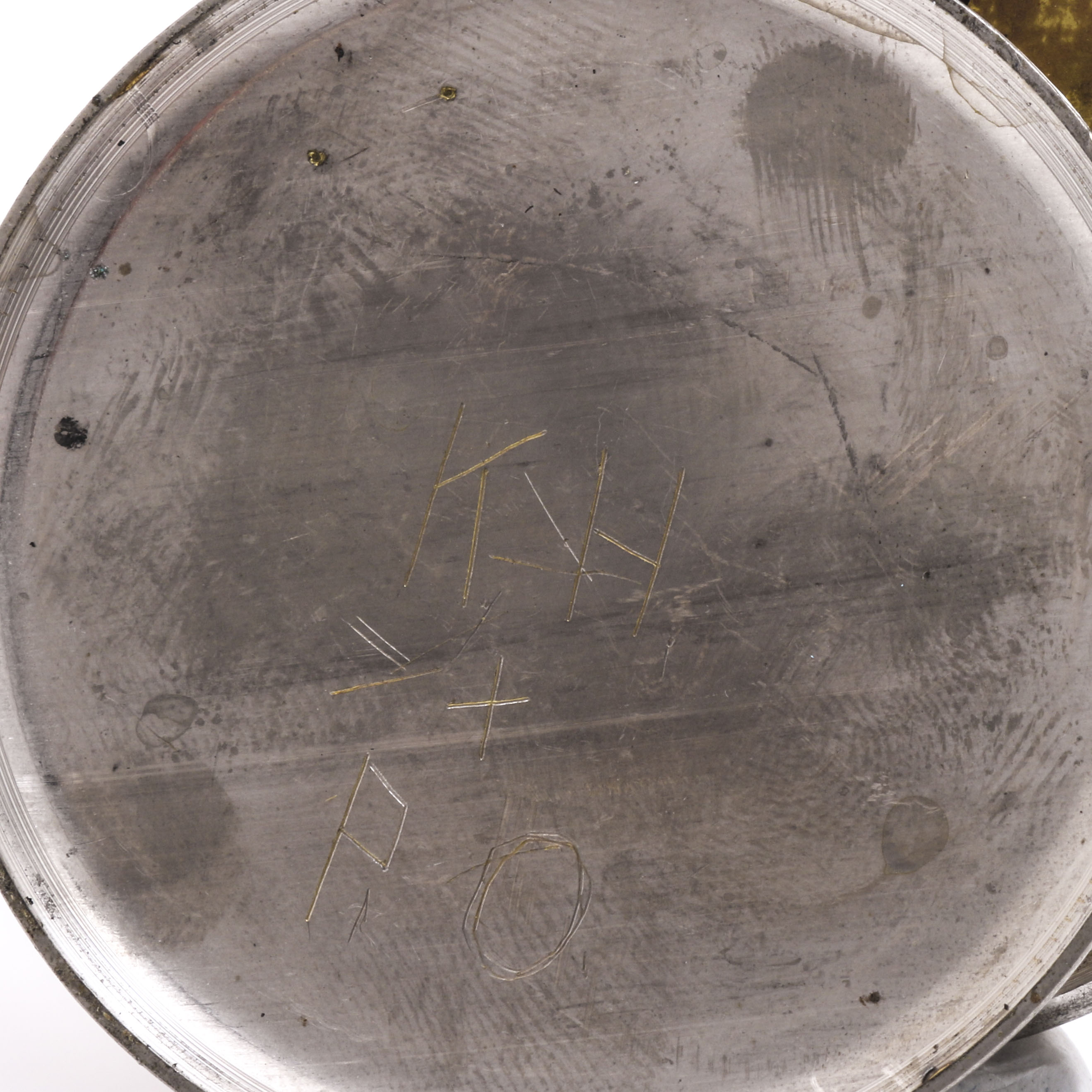 Ingraham Viceroy Silver Tone Pocket Watch