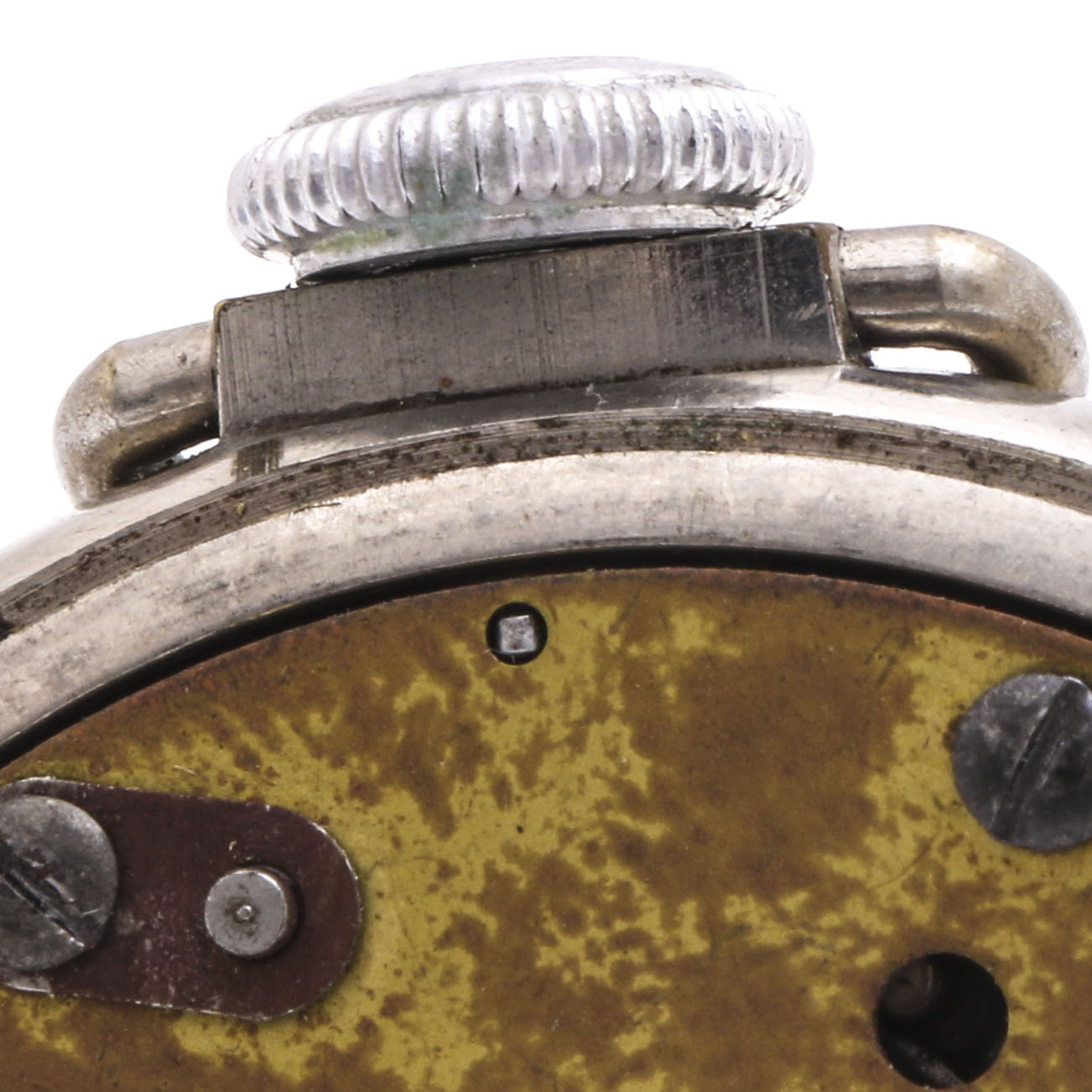 Ingraham Viceroy Silver Tone Pocket Watch