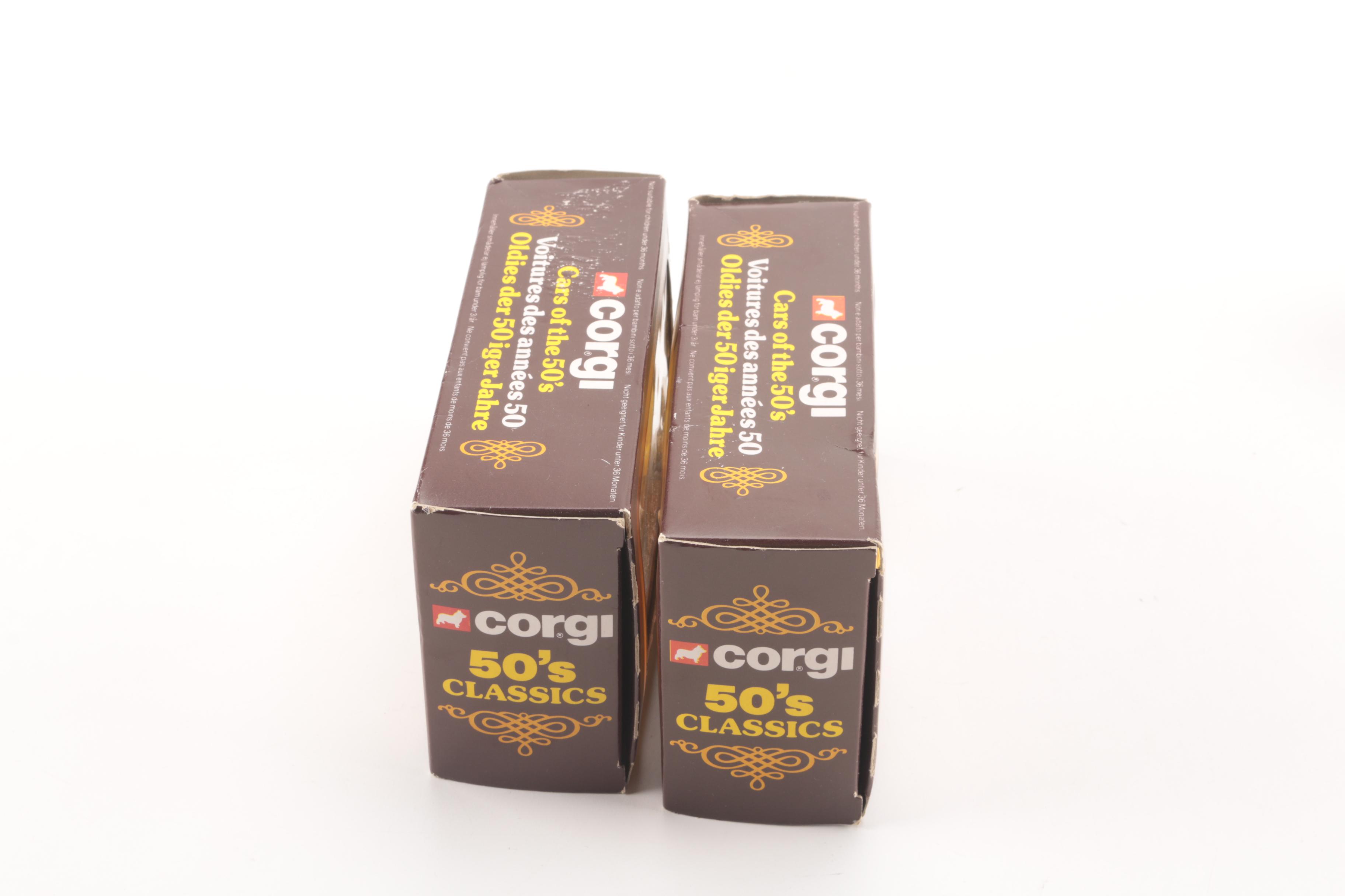 Collection of Eight Model Cars and One Metal Plaque