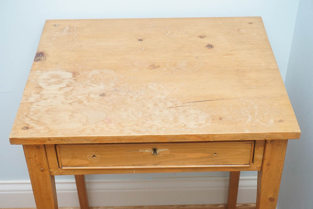 Antique Pine Side Table