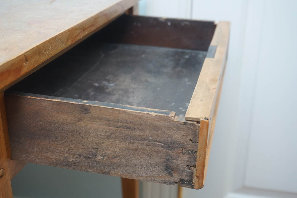 Antique Pine Side Table