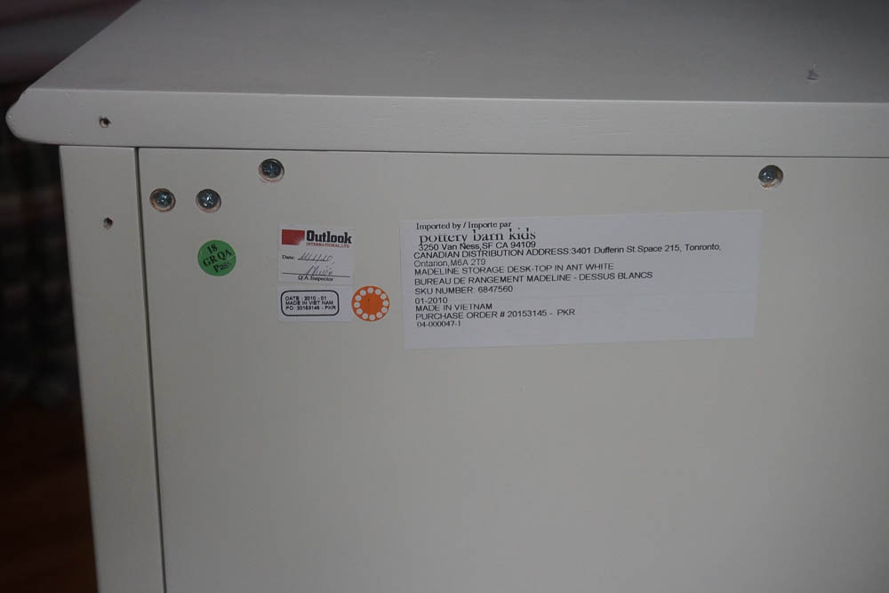 Pottery Barn Kids "Madeline" Storage Desk