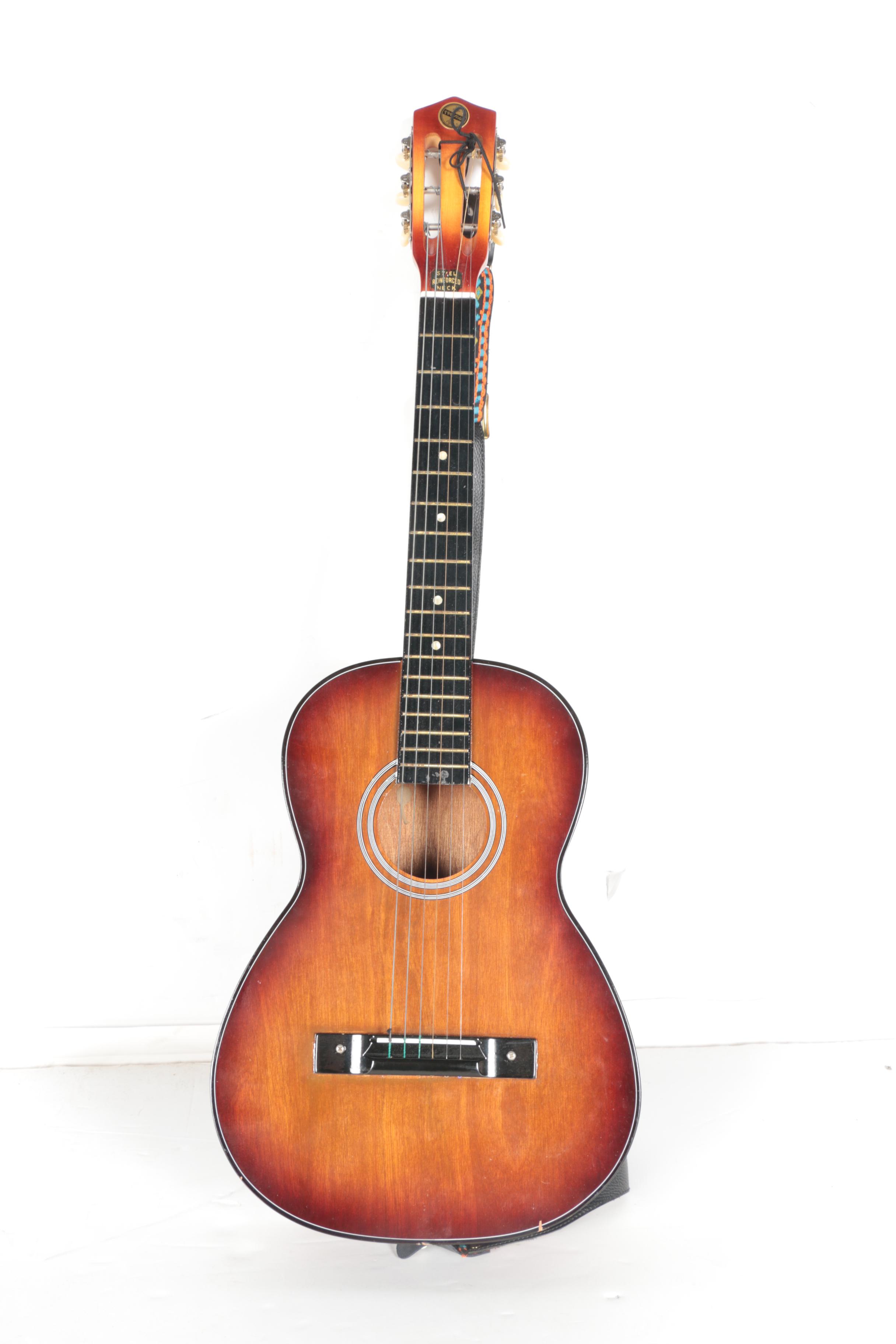 Vintage Prestige Acoustic Guitar and Case