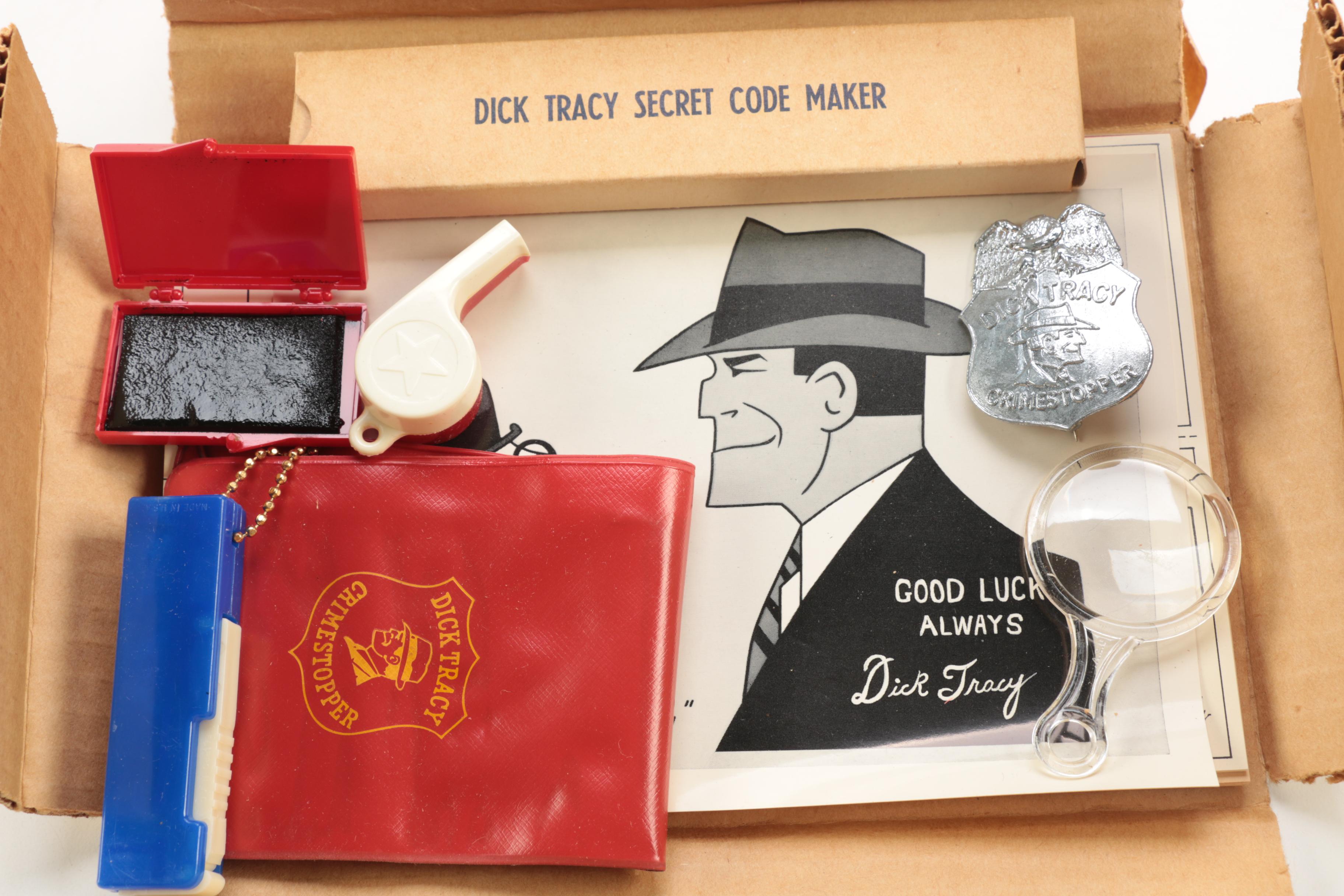 Vintage "Dick Tracy" Detective Kit