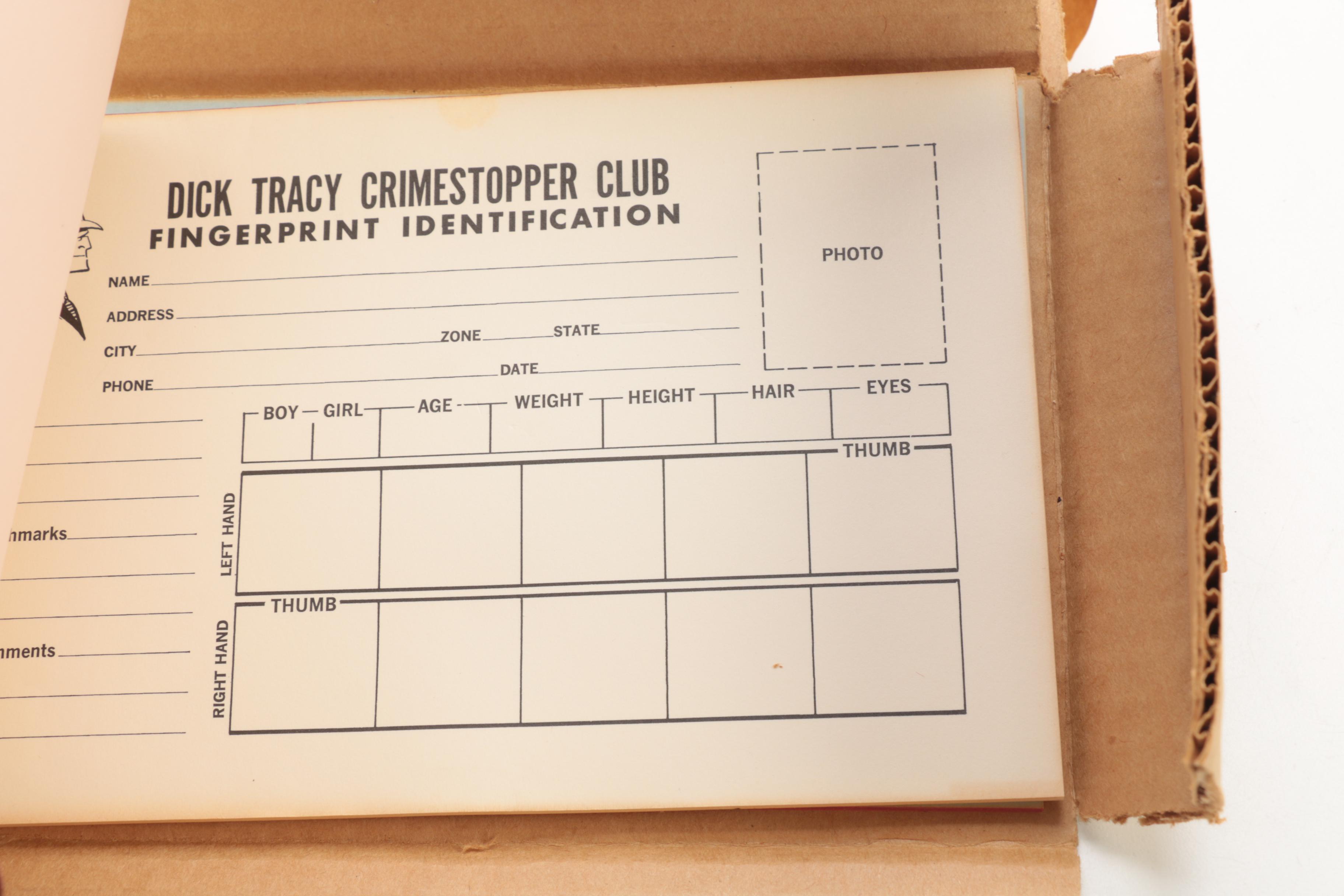 Vintage "Dick Tracy" Detective Kit