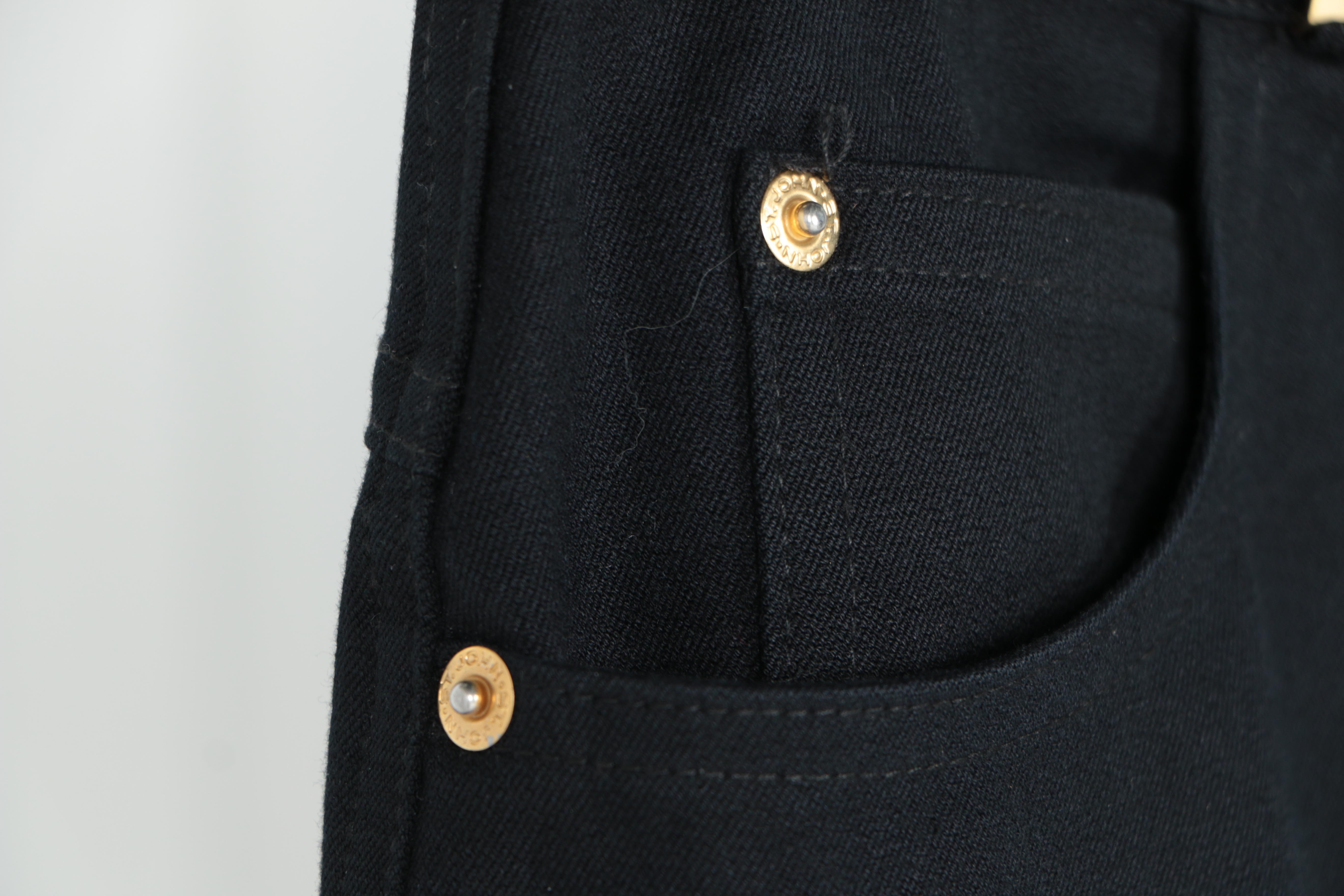 St. John  Sport Navy and Black Pants