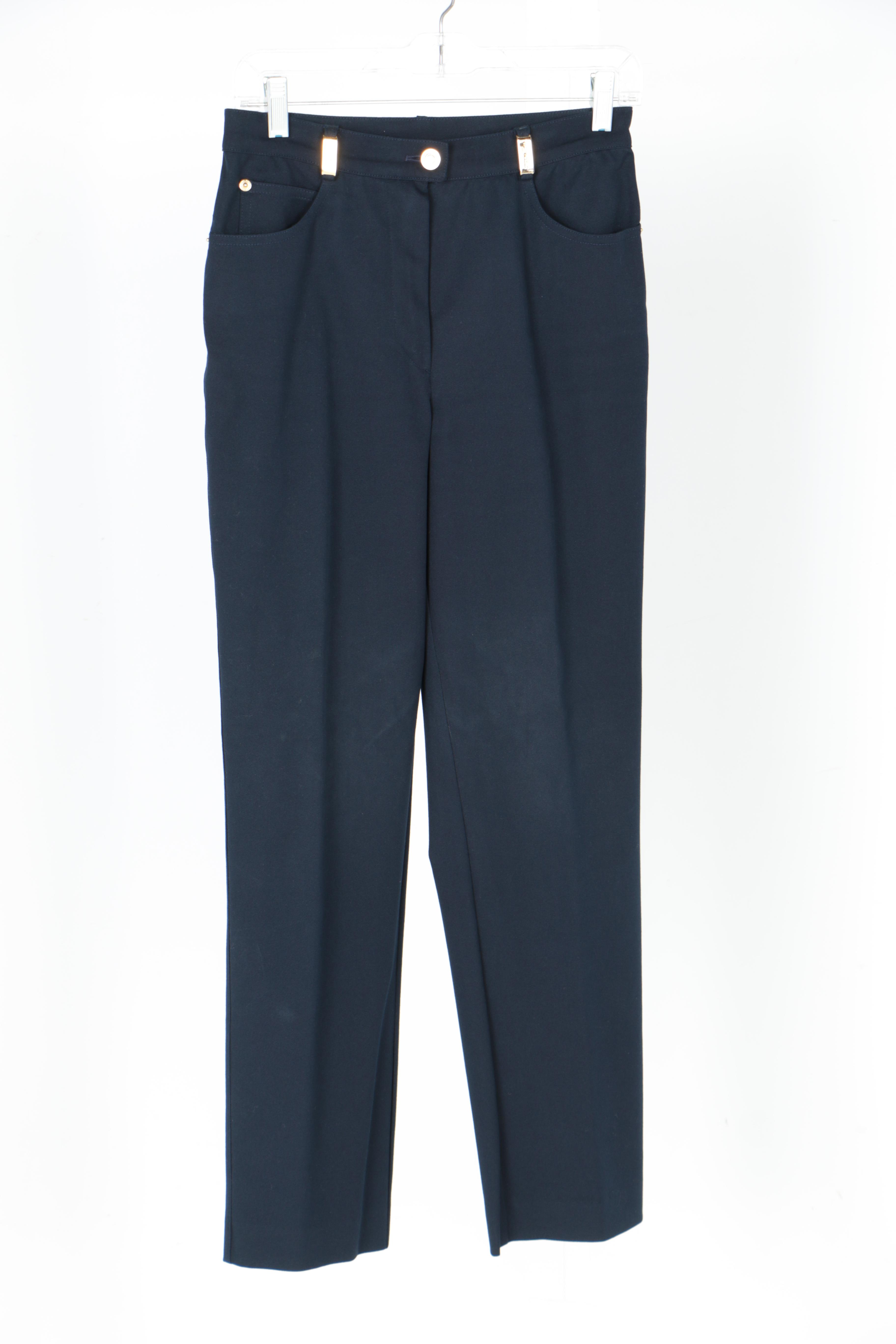 St. John  Sport Navy and Black Pants