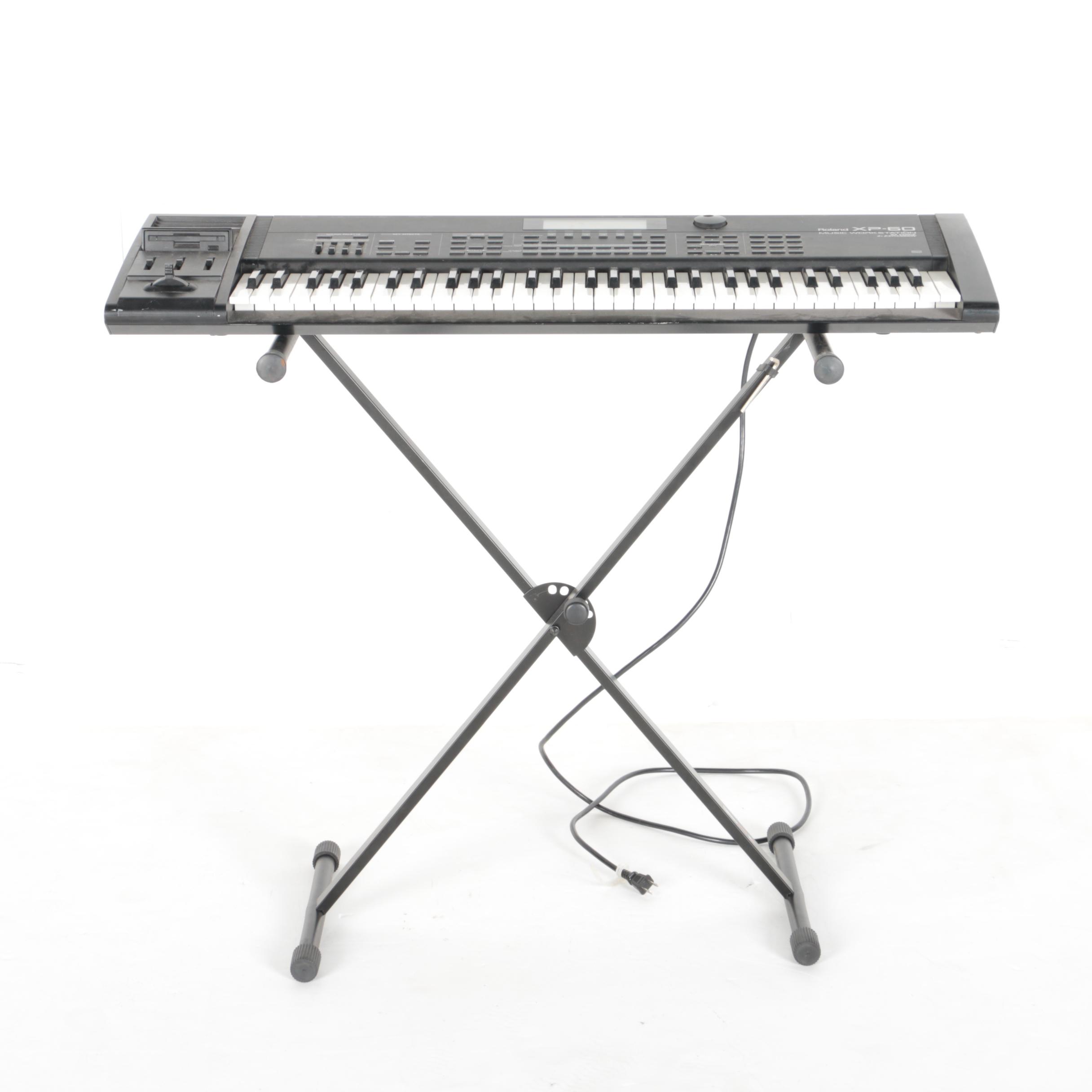 Roland XP-60 Music Workstation Electronic Keyboard and Stand