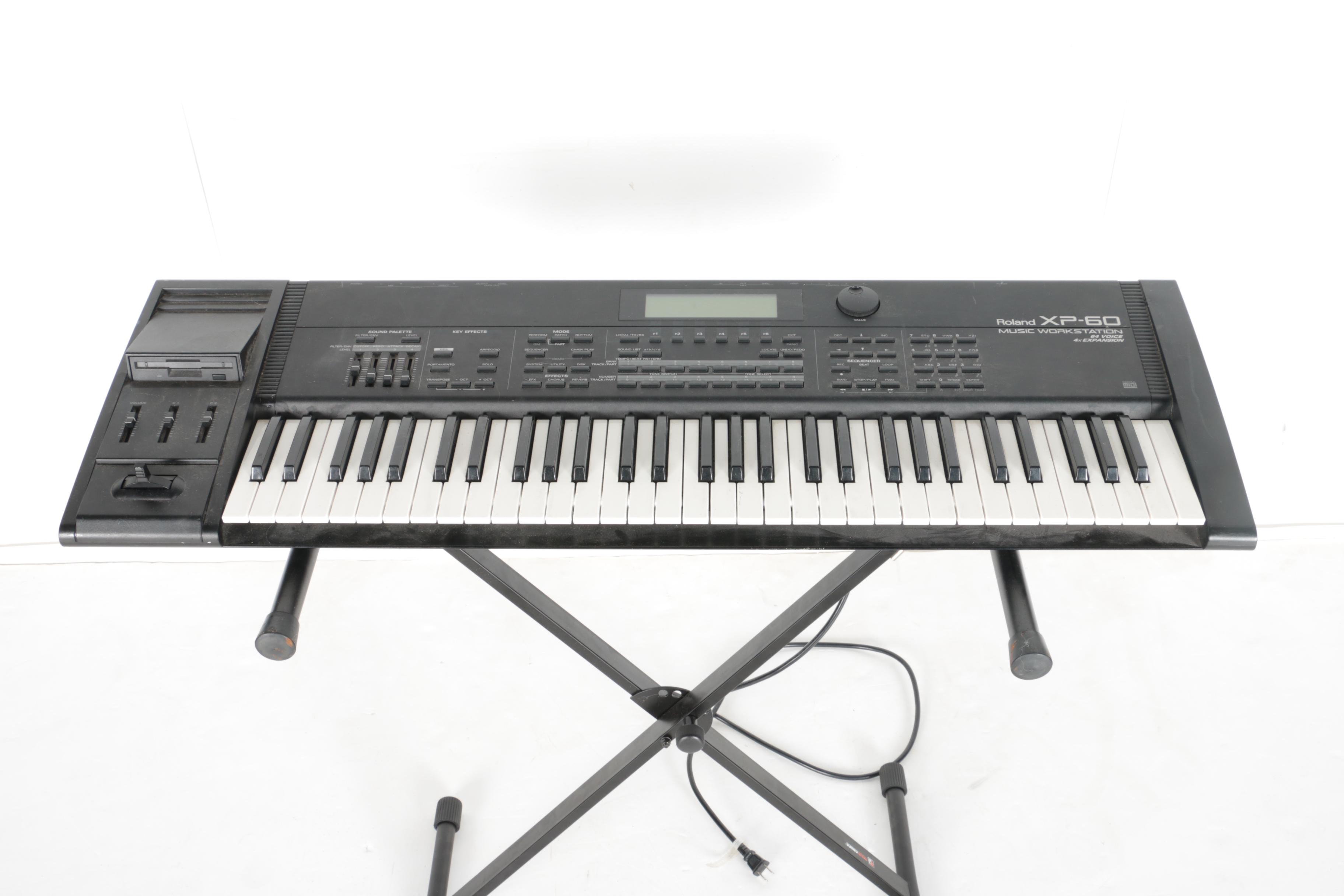 Roland XP-60 Music Workstation Electronic Keyboard and Stand
