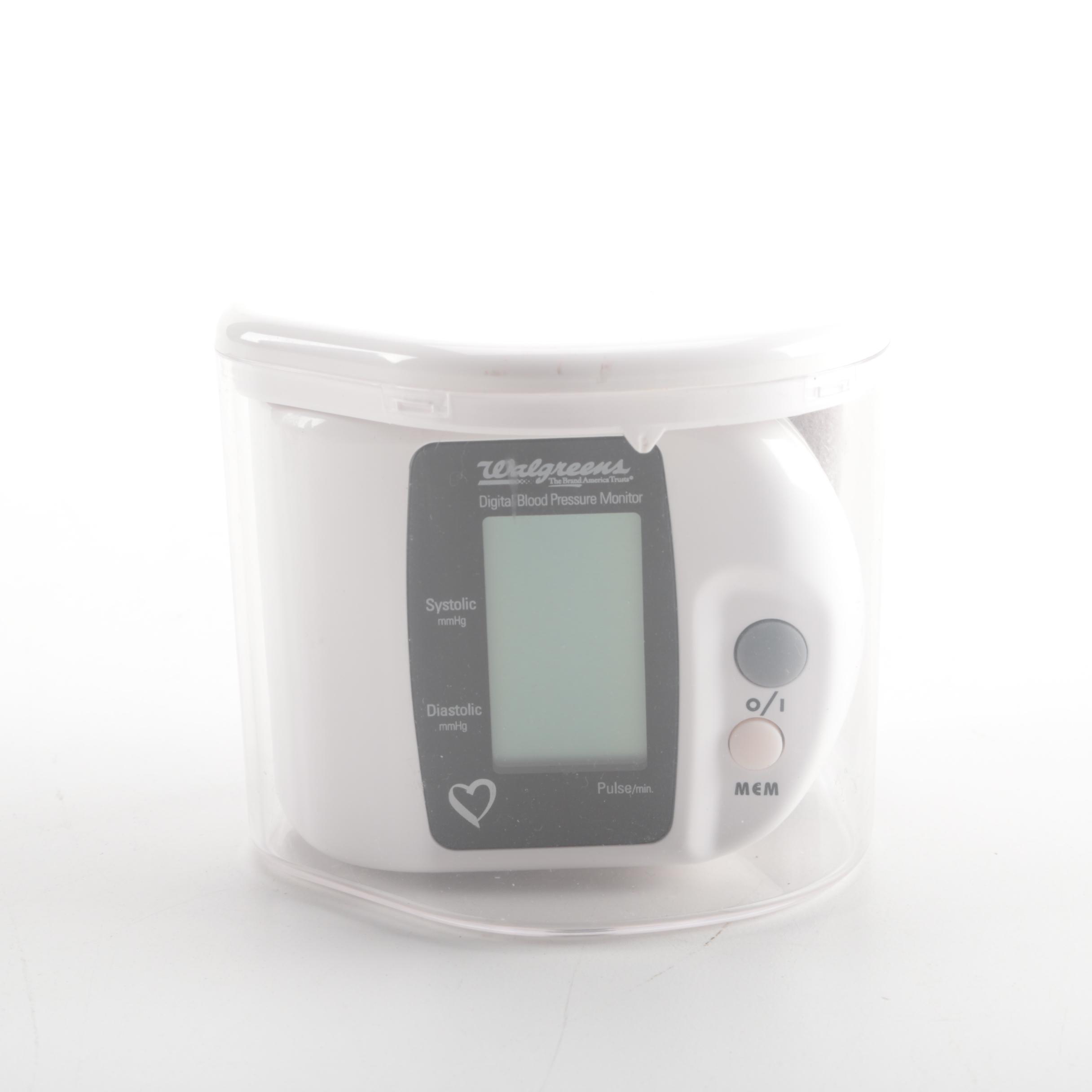 Digital Wrist Blood Pressure Monitor