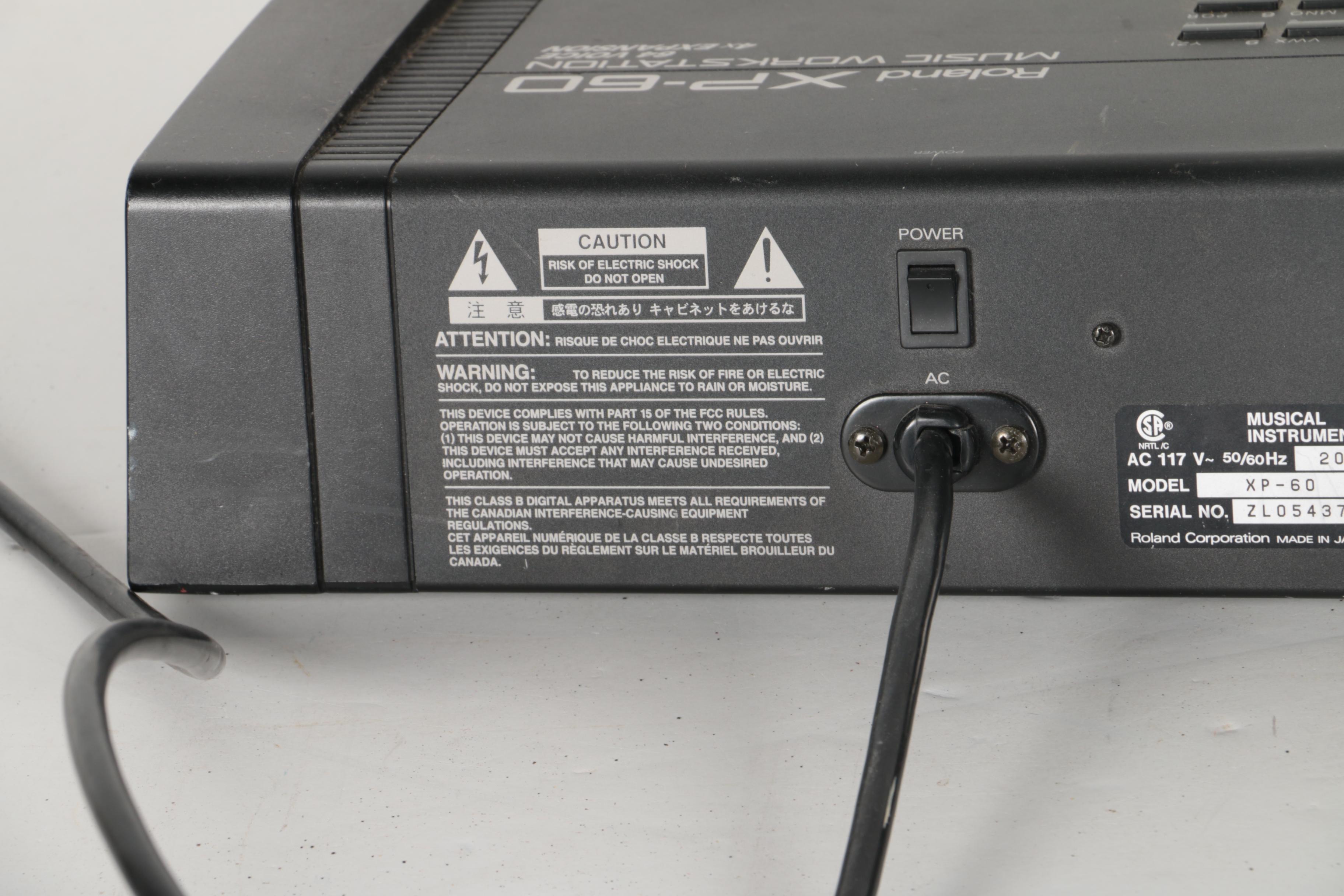 Roland XP-60 Music Workstation Electronic Keyboard and Stand