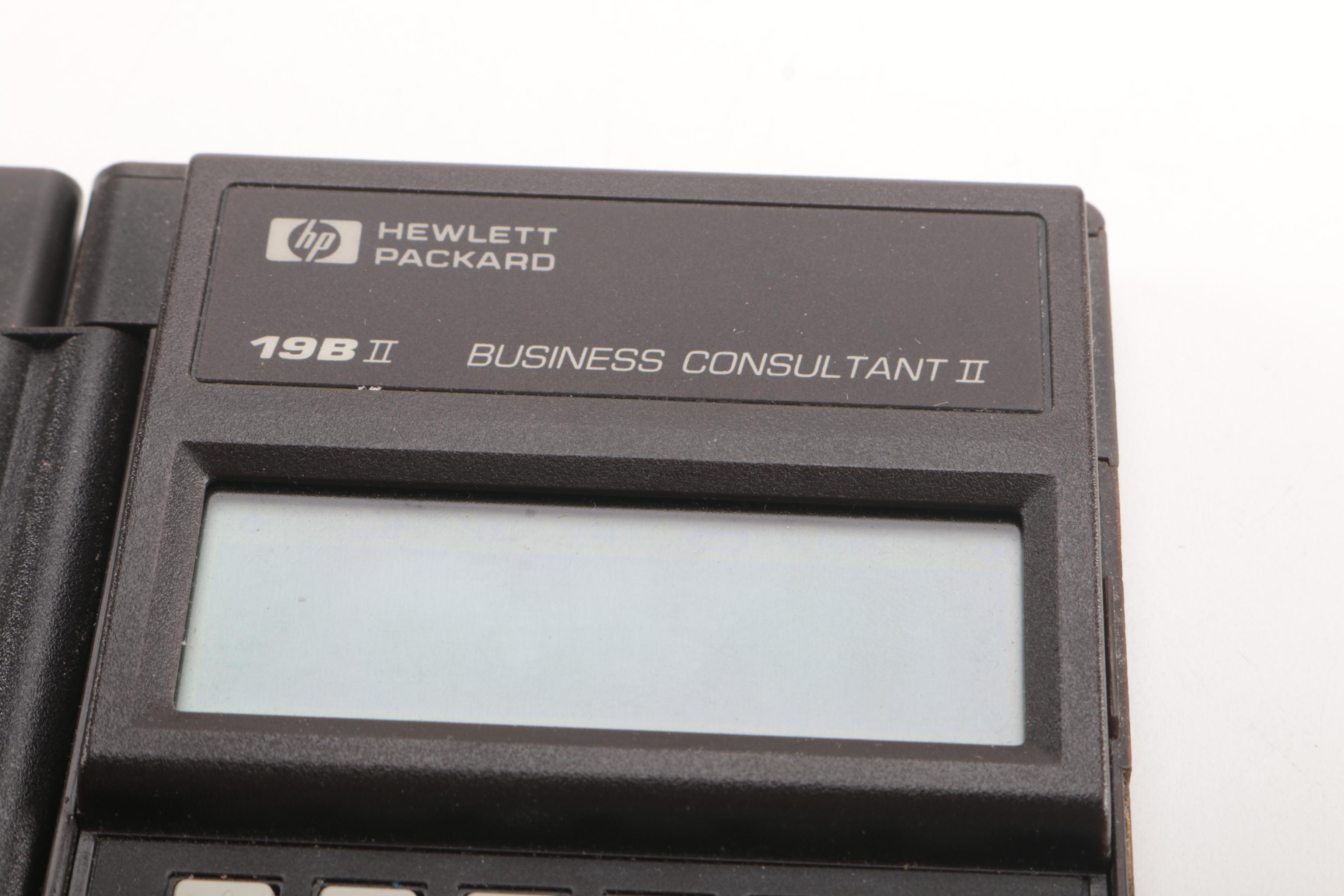 1989 HP Financial Calculator with Manual