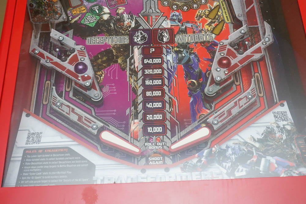 2011 Stern "Transformers" Pinball Machine