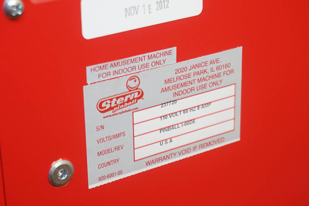 2011 Stern "Transformers" Pinball Machine