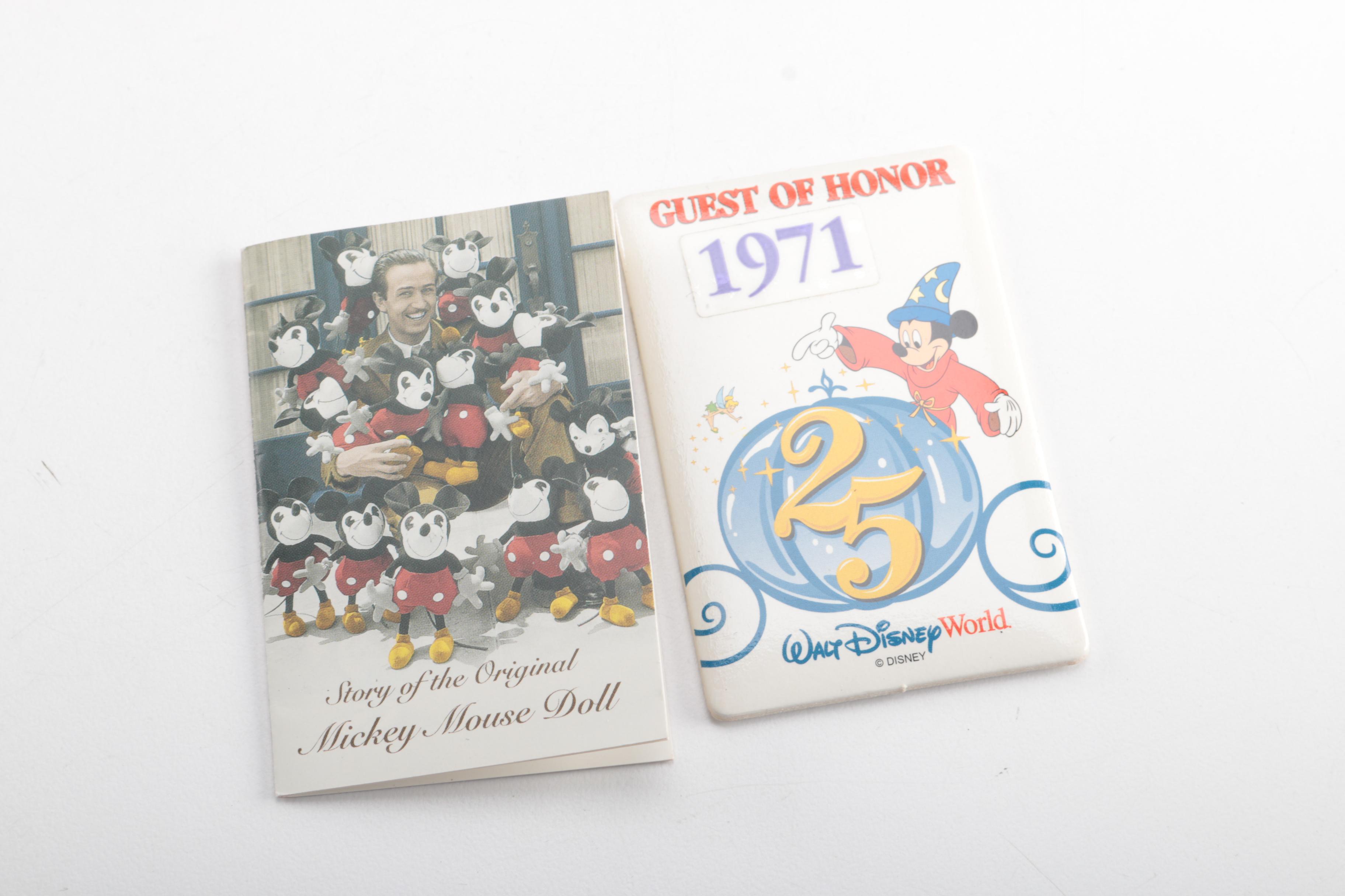 Limited Edition Walt Disney TImepiece in Collectors Box and Fanny Pack