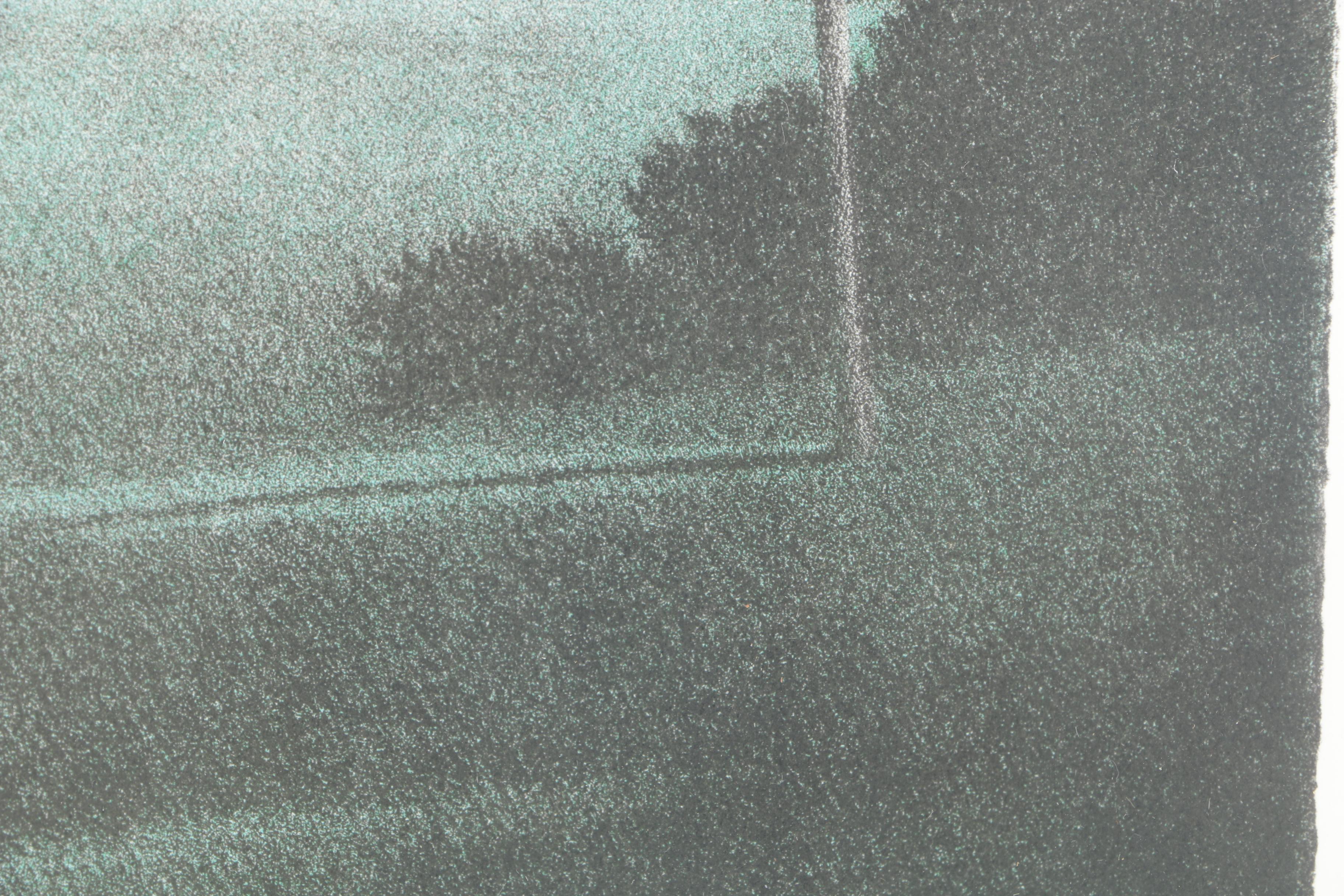 Robert Kipniss Artist Proof Lithograph "Fields at Morning"