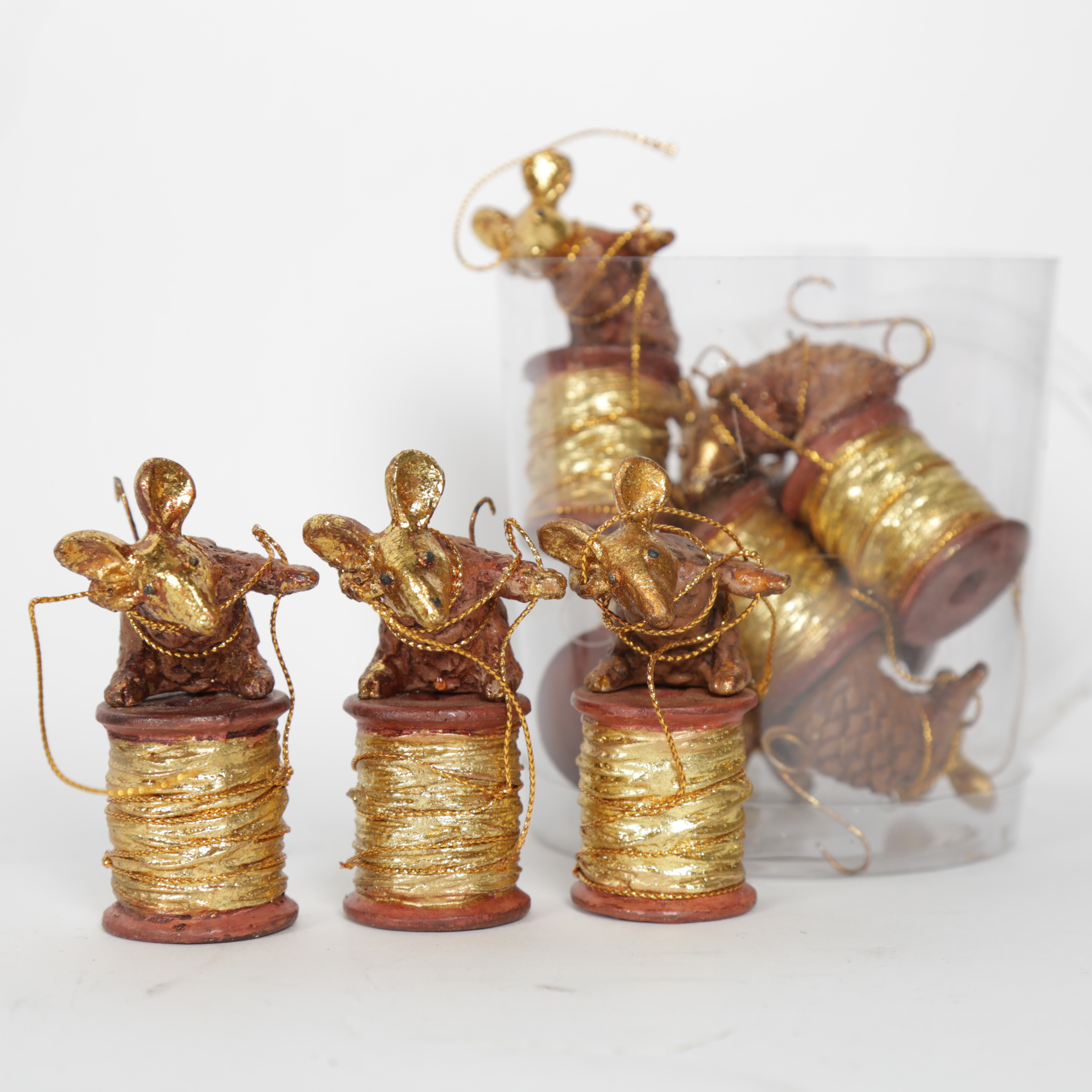 Variety of Christmas Ornaments