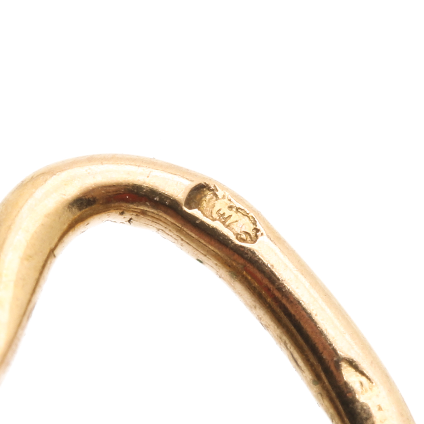 Late Victorian Platinum and 18K Yellow Gold Diamond Earrings