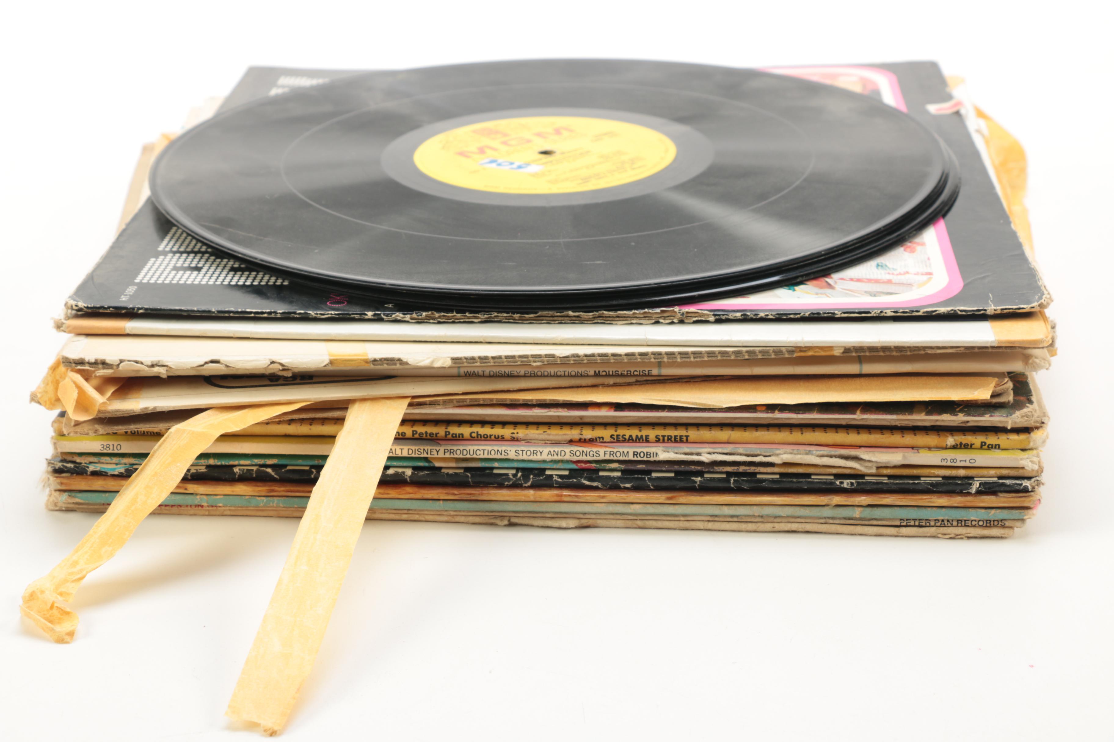 "Wizard of Oz," "Robin Hood" and Other Children's Records