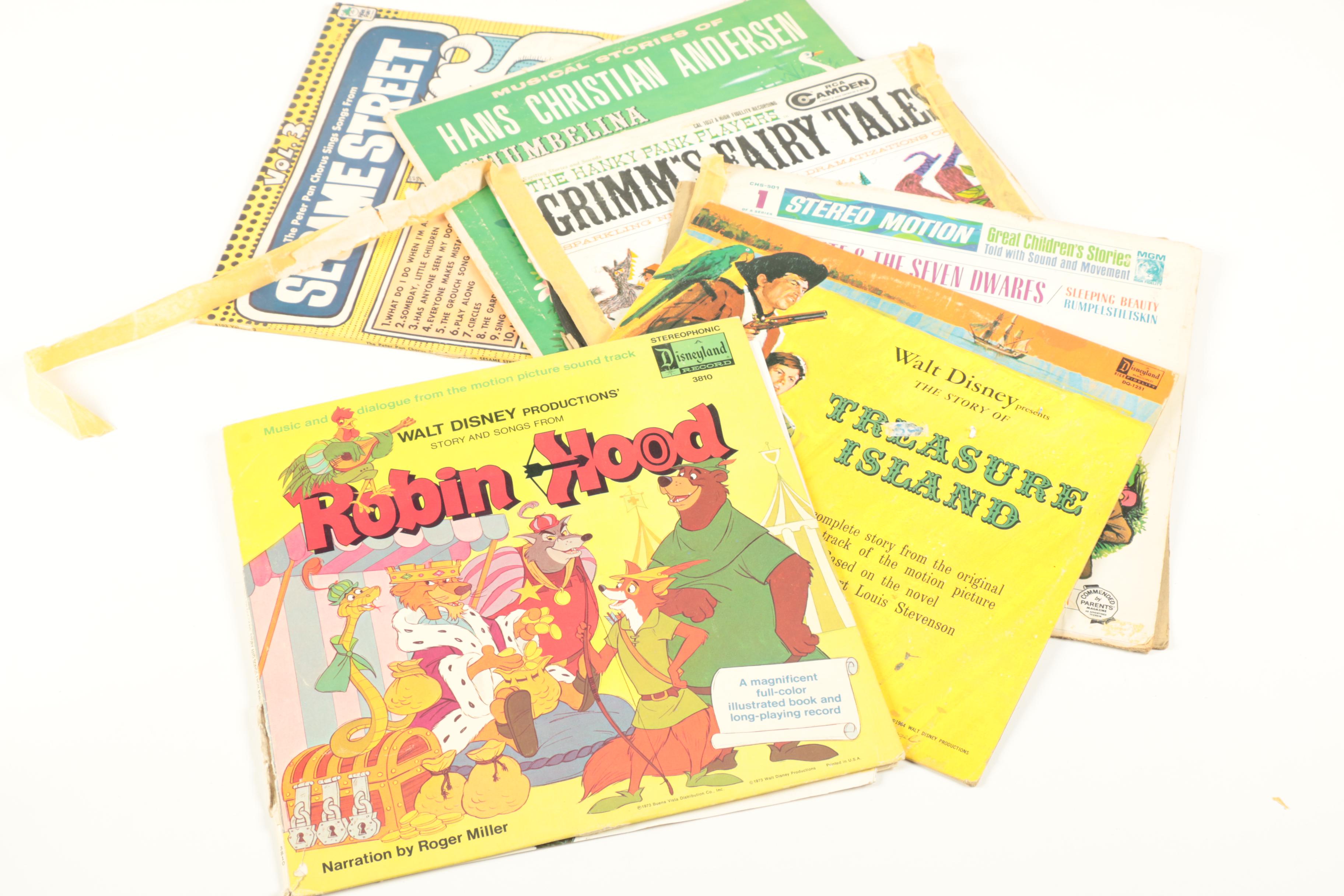 "Wizard of Oz," "Robin Hood" and Other Children's Records