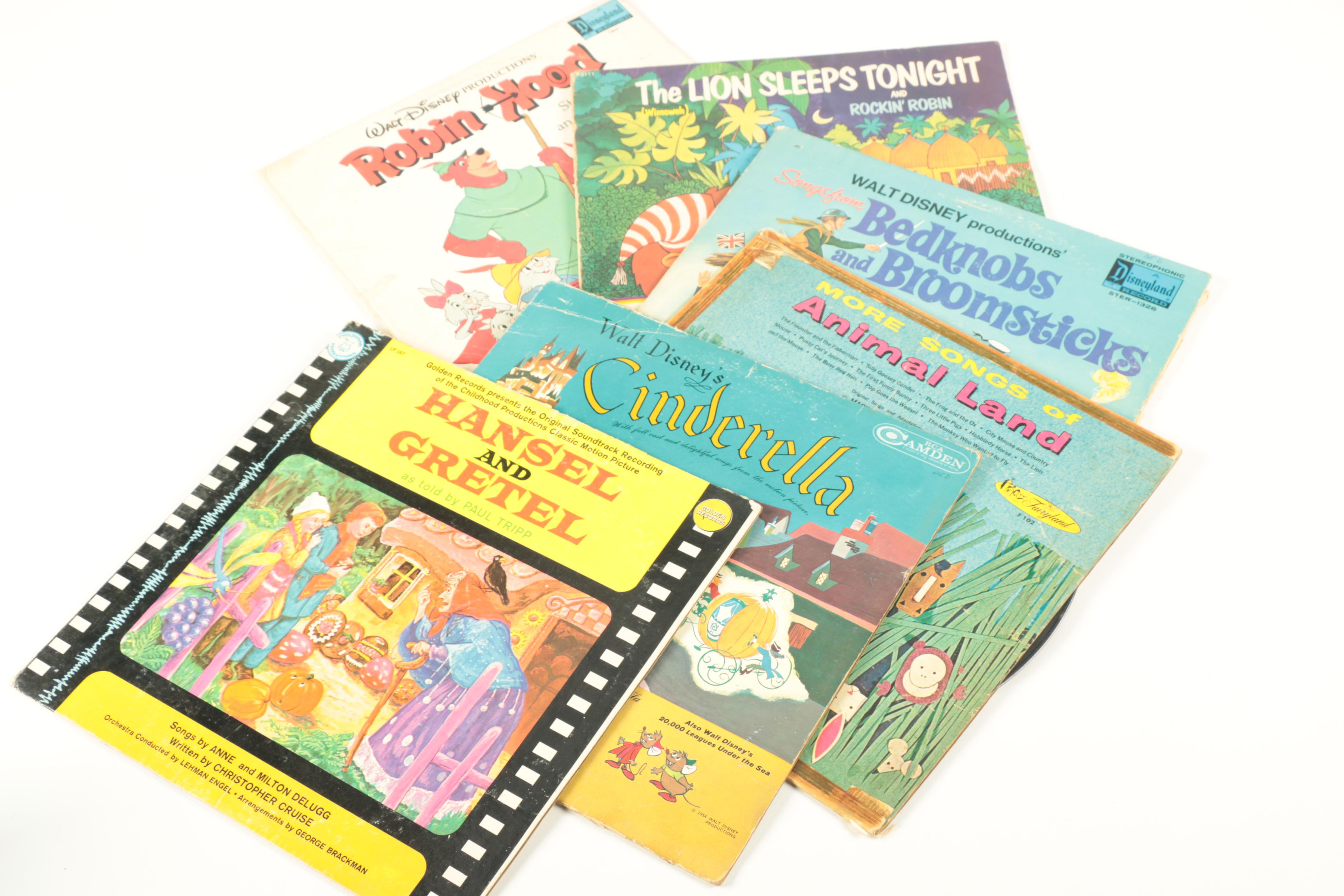 "Wizard of Oz," "Robin Hood" and Other Children's Records