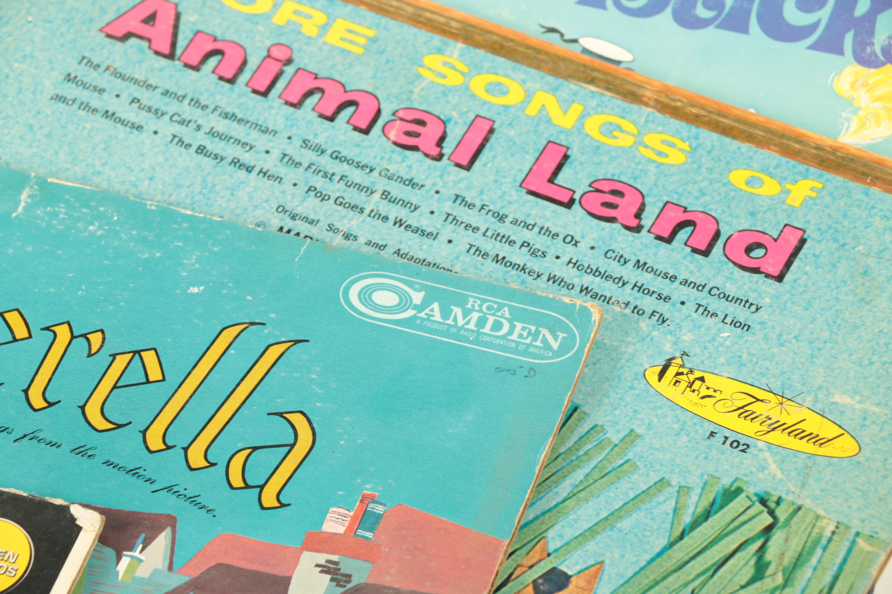 "Wizard of Oz," "Robin Hood" and Other Children's Records