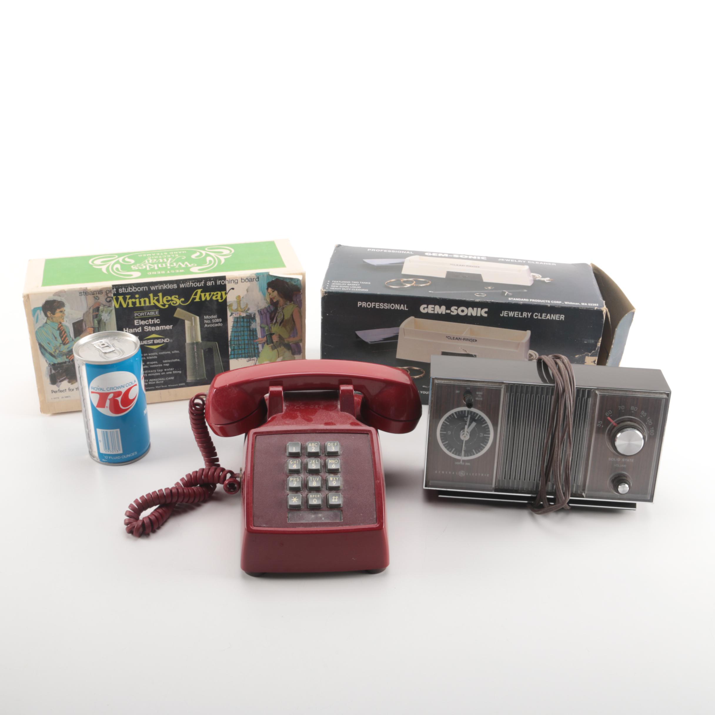 Household Items Including an Electric Hand Steamer