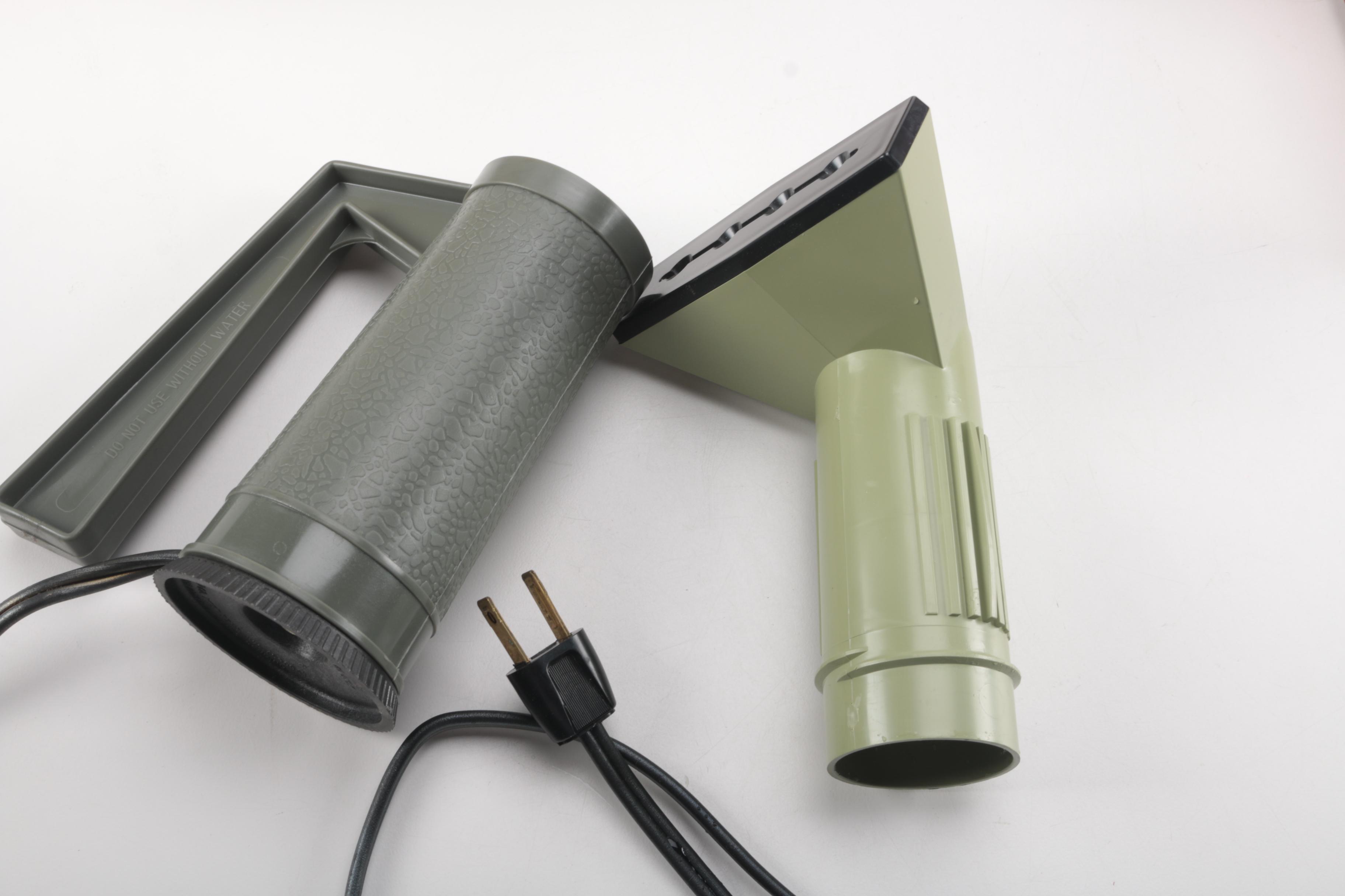 Household Items Including an Electric Hand Steamer